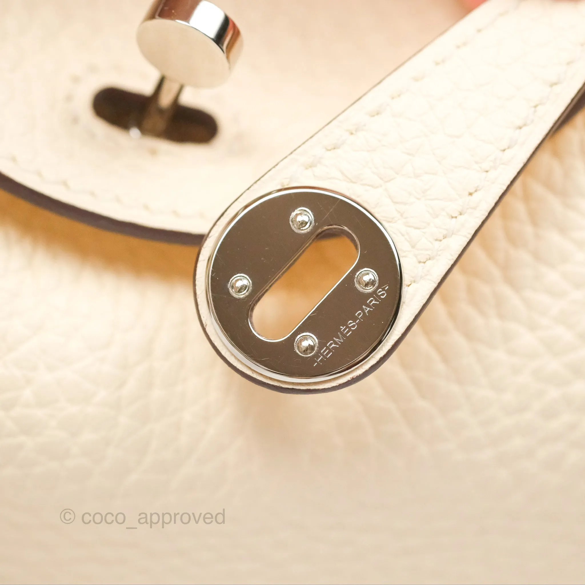 Hermes Mini Lindy Nata I2 Clemence Maxi Quadrille Lime/Mauve sylvestre Toile Palladium Hardware