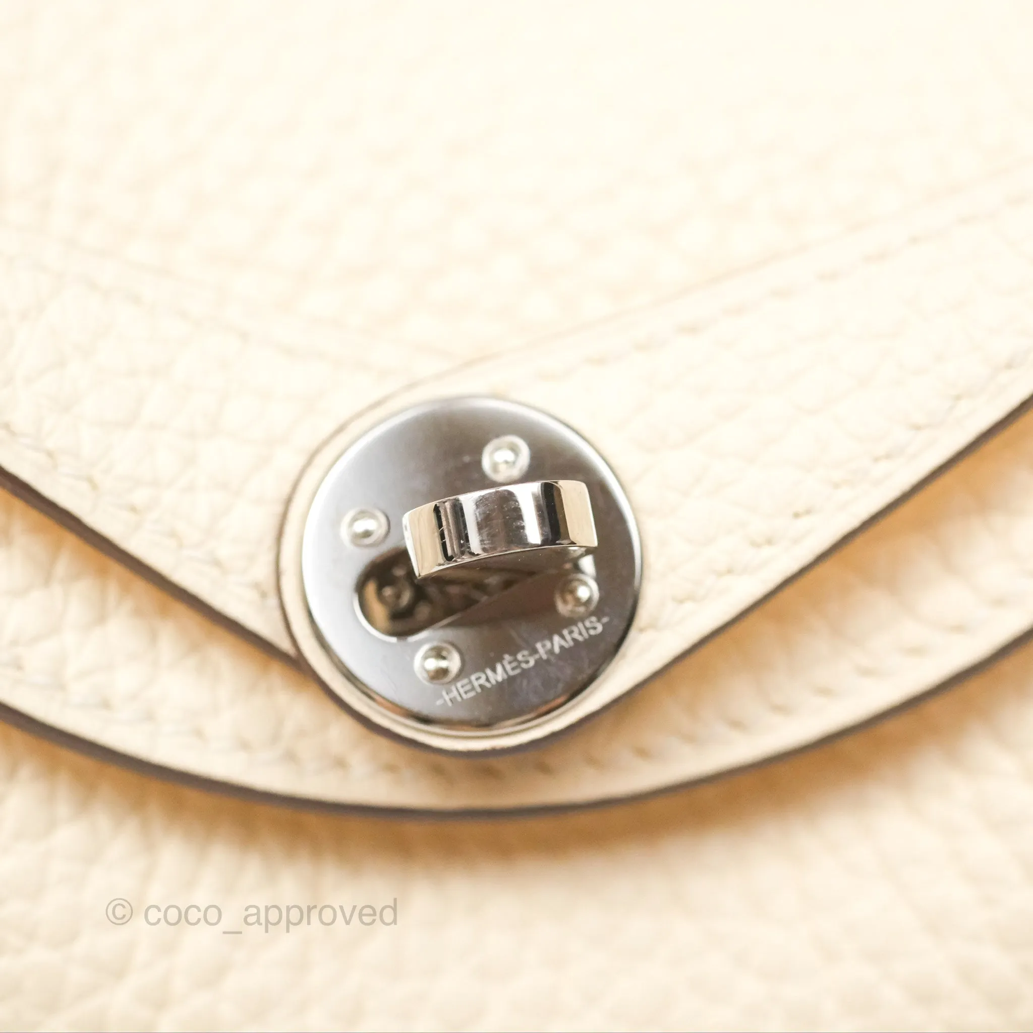 Hermes Mini Lindy Nata I2 Clemence Maxi Quadrille Lime/Mauve sylvestre Toile Palladium Hardware
