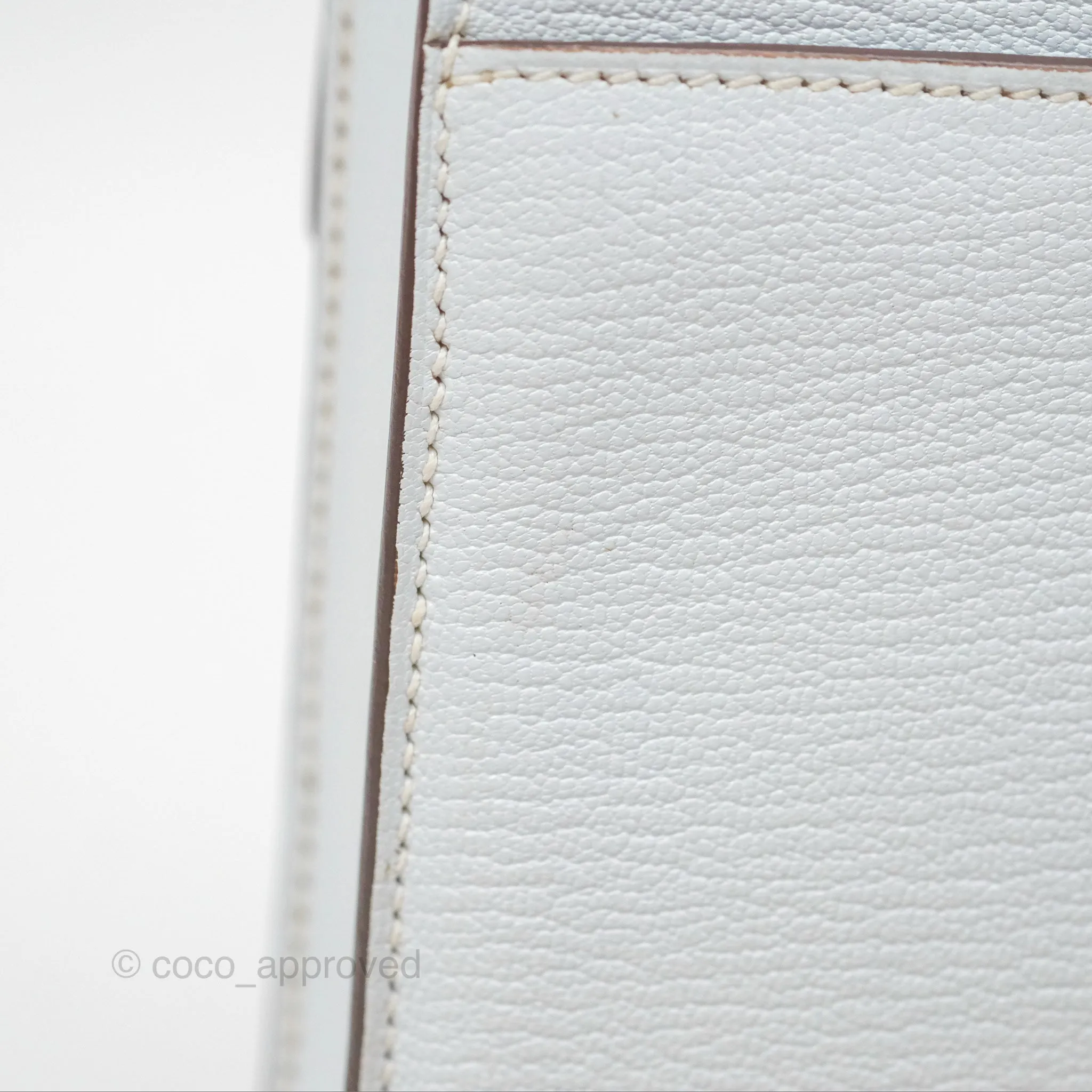 Hermes Mini Verrou Bleu Brume Chvre Mysore Gold Hardware