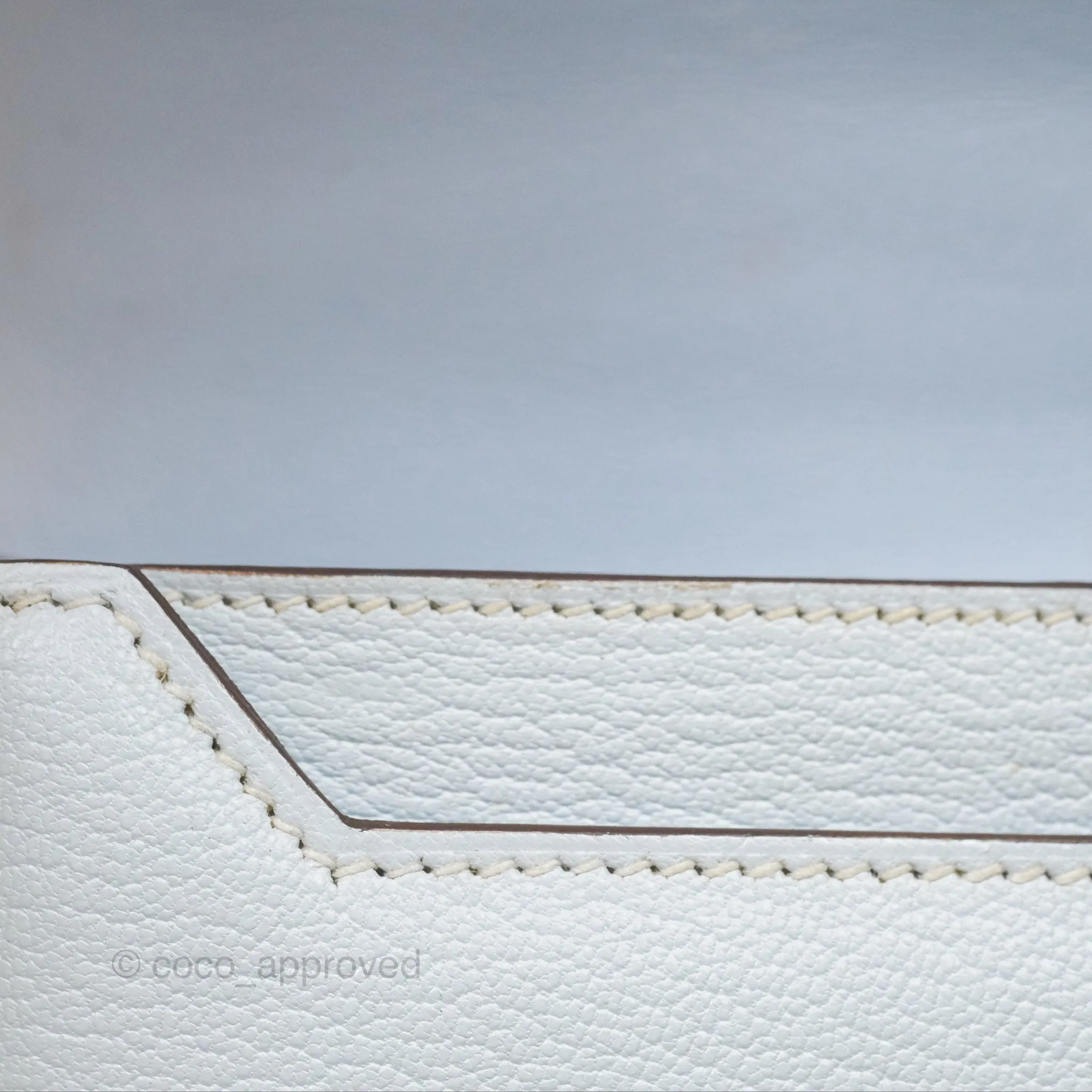 Hermes Mini Verrou Bleu Brume Chvre Mysore Gold Hardware