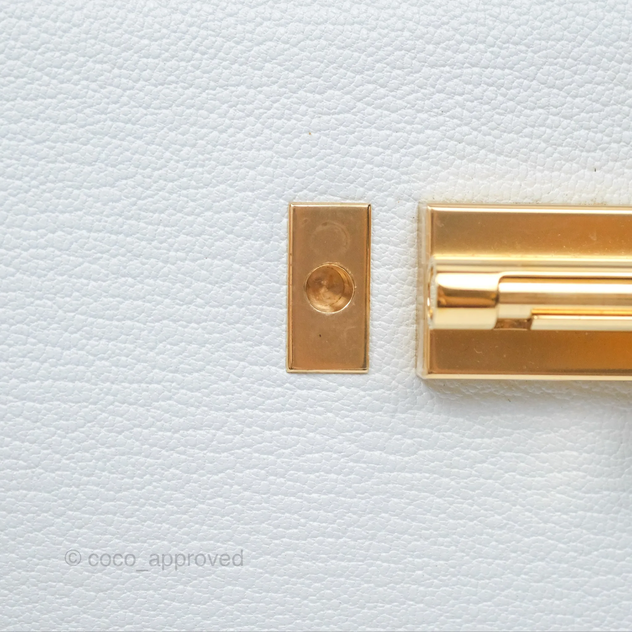 Hermes Mini Verrou Bleu Brume Chvre Mysore Gold Hardware