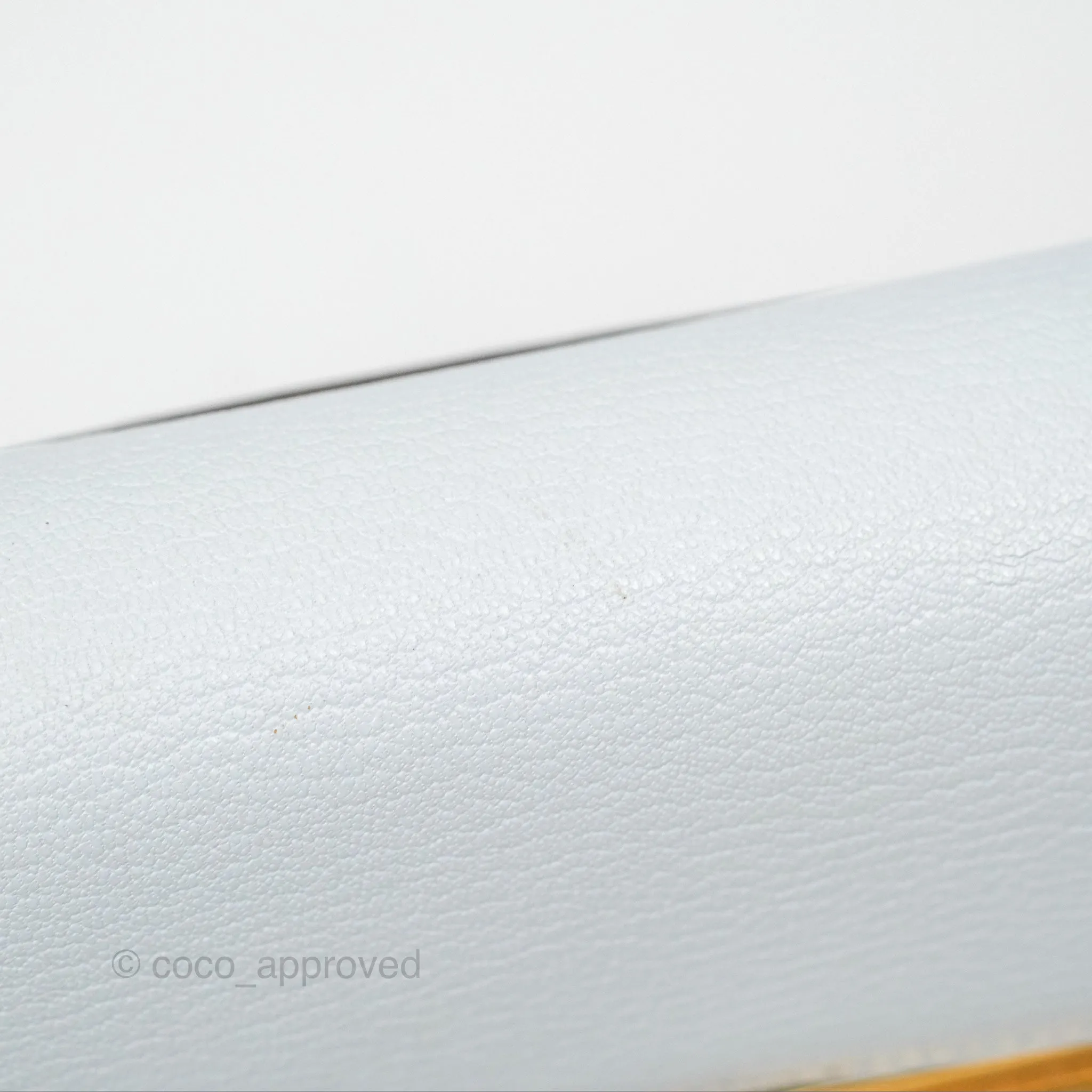 Hermes Mini Verrou Bleu Brume Chvre Mysore Gold Hardware