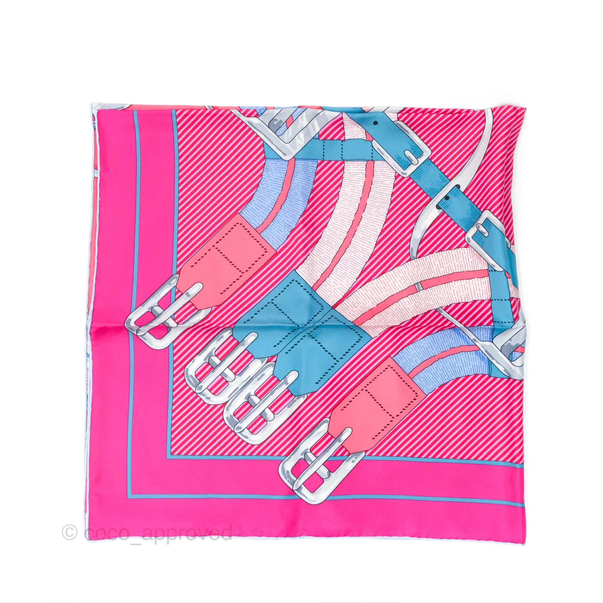 Hermes Mors a Jouets Silk Scarf 90