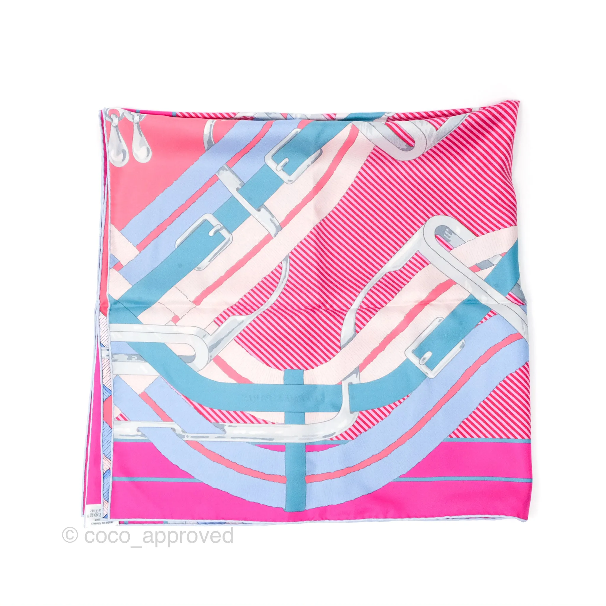 Hermes Mors a Jouets Silk Scarf 90