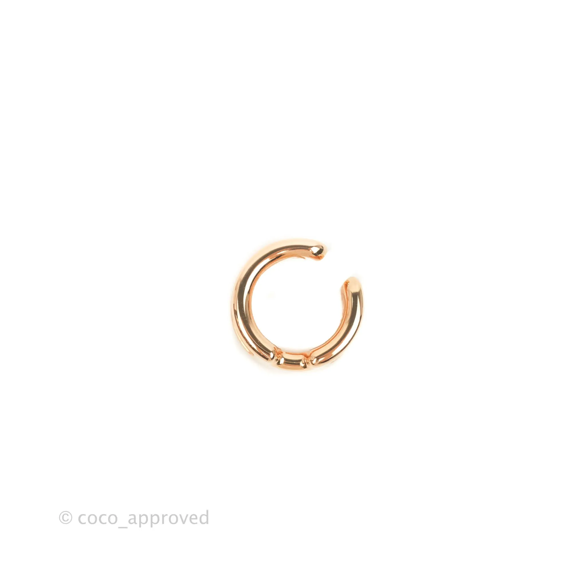 Hermes Olympe Ear Cuff Small Model Epsom Rose Gold