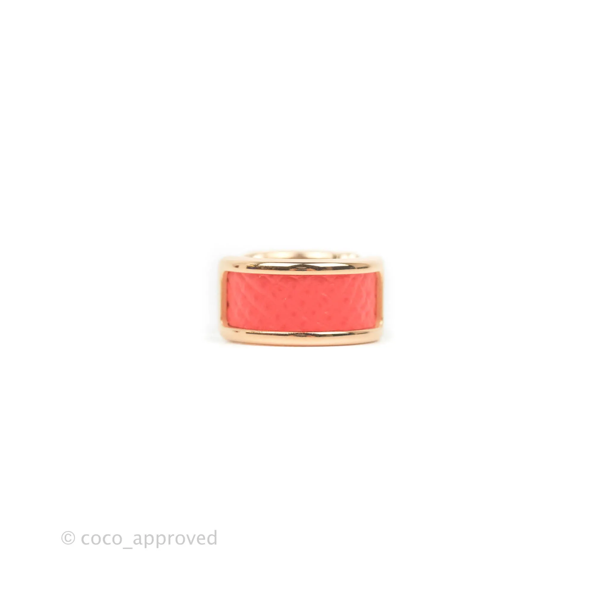 Hermes Olympe Ear Cuff Small Model Epsom Rose Gold