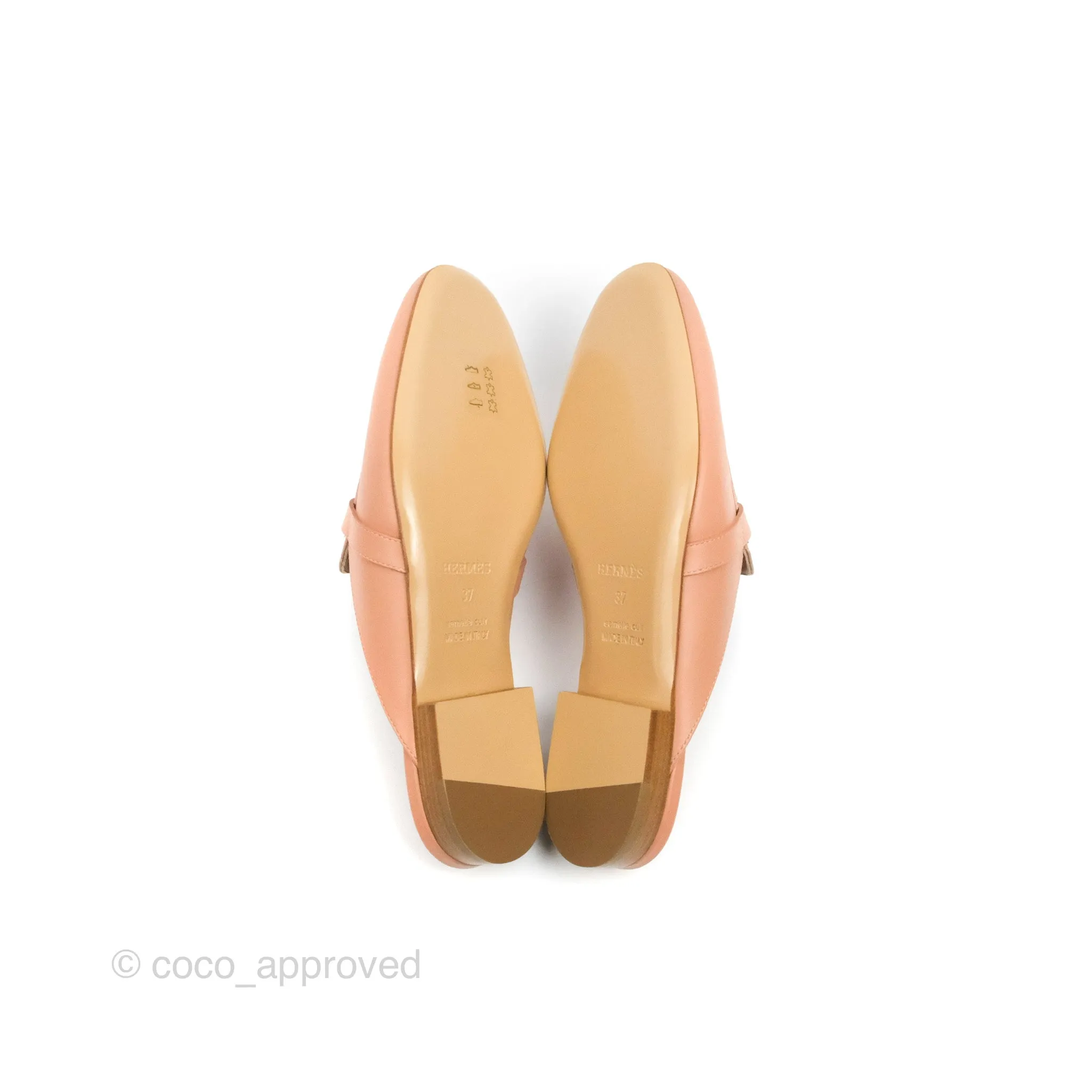 Hermes Oz Mule Calfskin/Niloticus Crocodile Leather Rose Gold Hardware Size 37