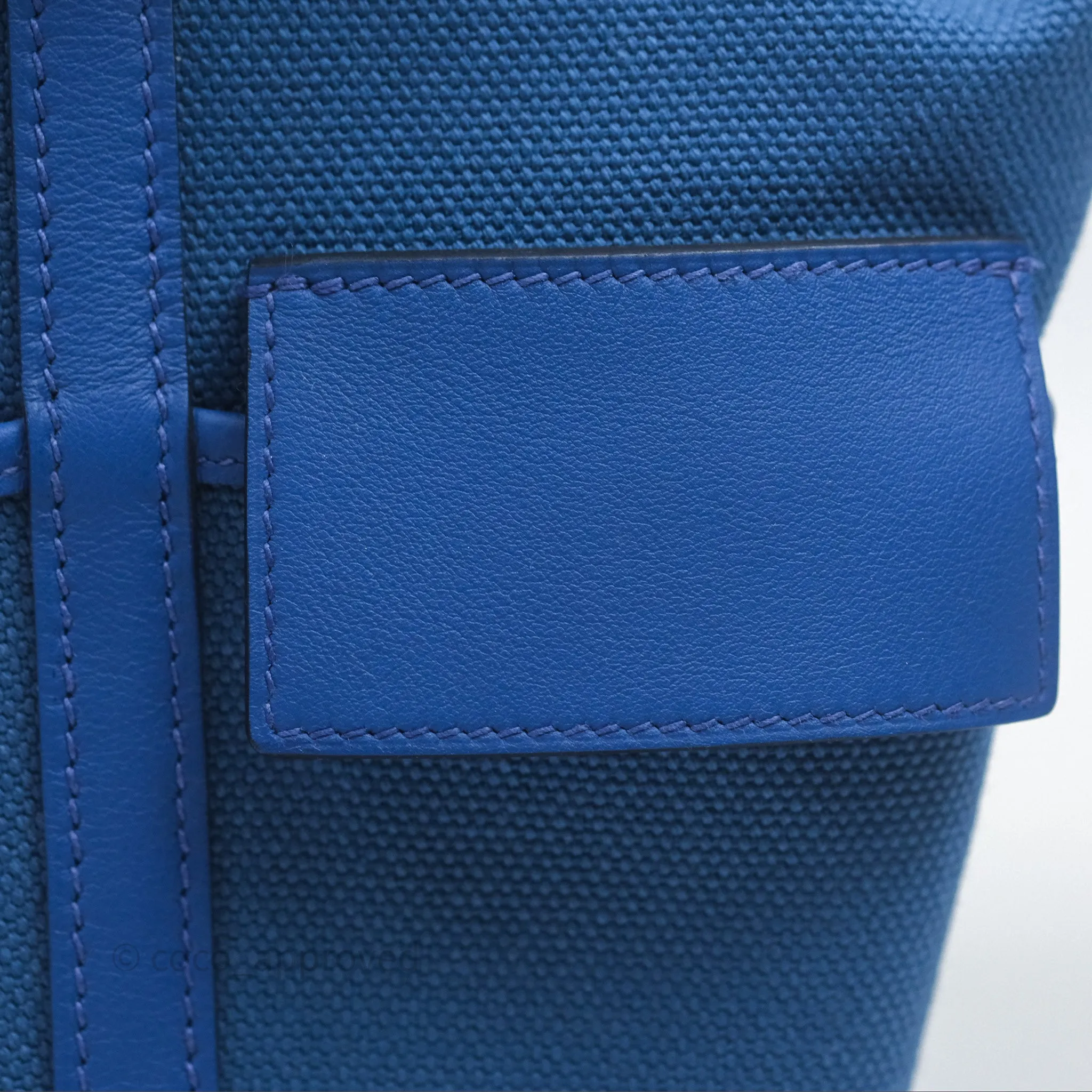 Hermes Picotin Lock 18 Cargo Pockets Bleu Royal Palladium Hardware