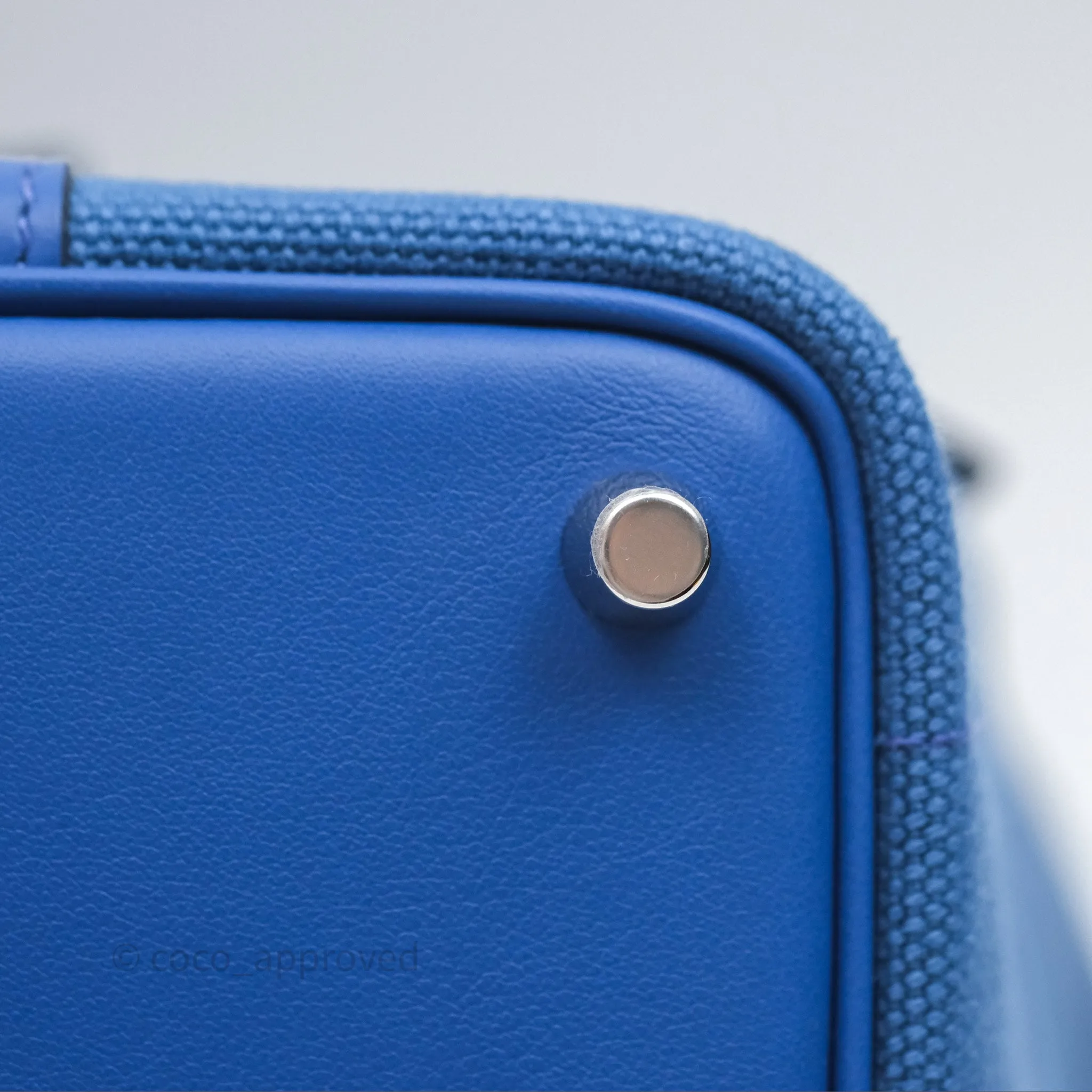 Hermes Picotin Lock 18 Cargo Pockets Bleu Royal Palladium Hardware