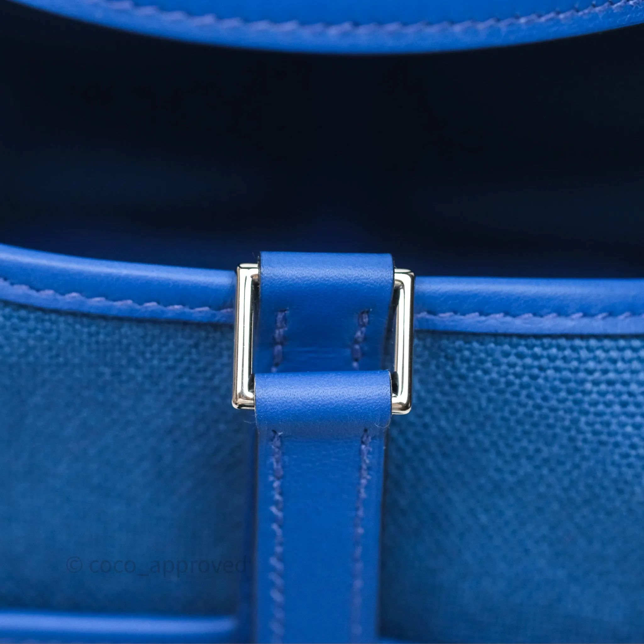 Hermes Picotin Lock 18 Cargo Pockets Bleu Royal Palladium Hardware