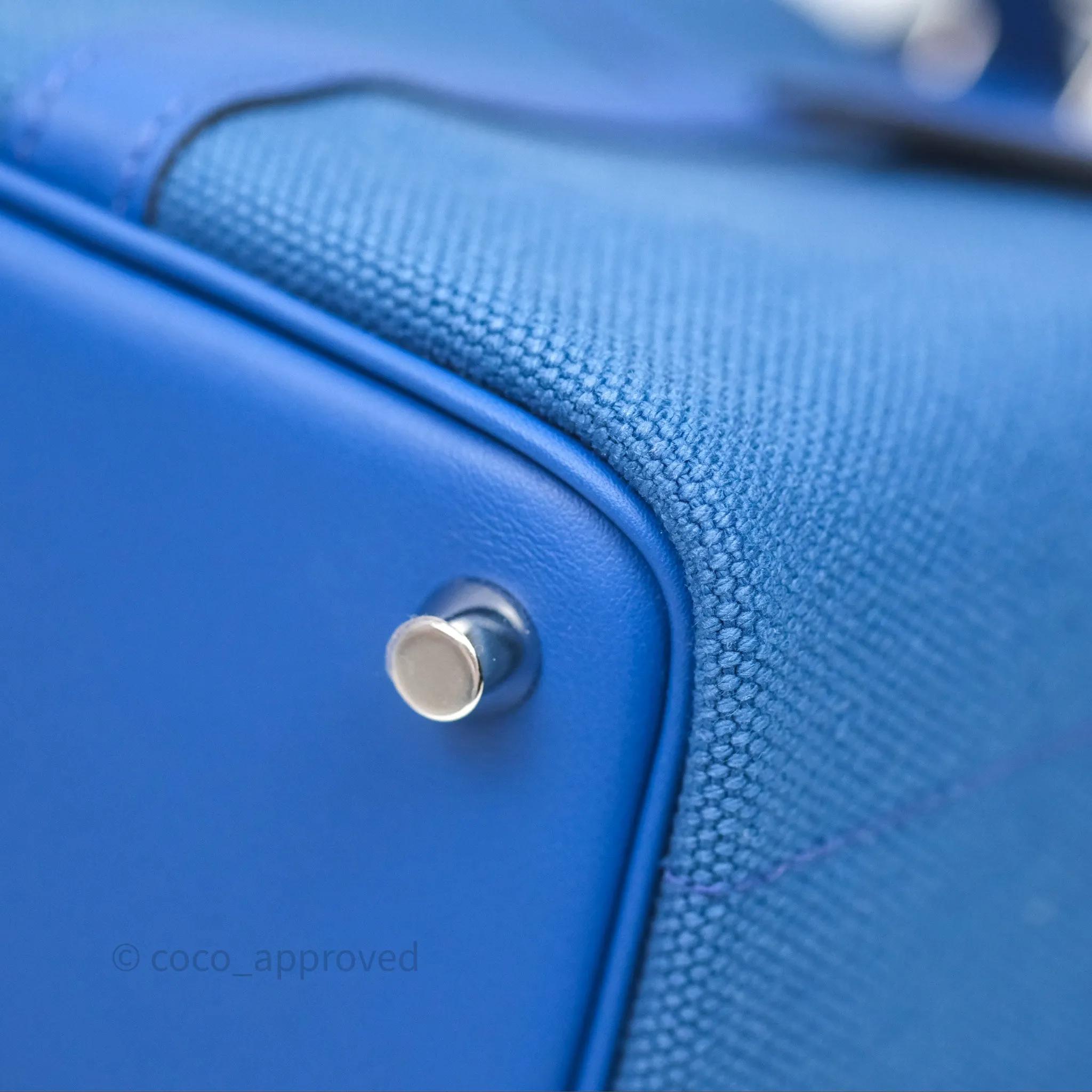 Hermes Picotin Lock 18 Cargo Pockets Bleu Royal Palladium Hardware