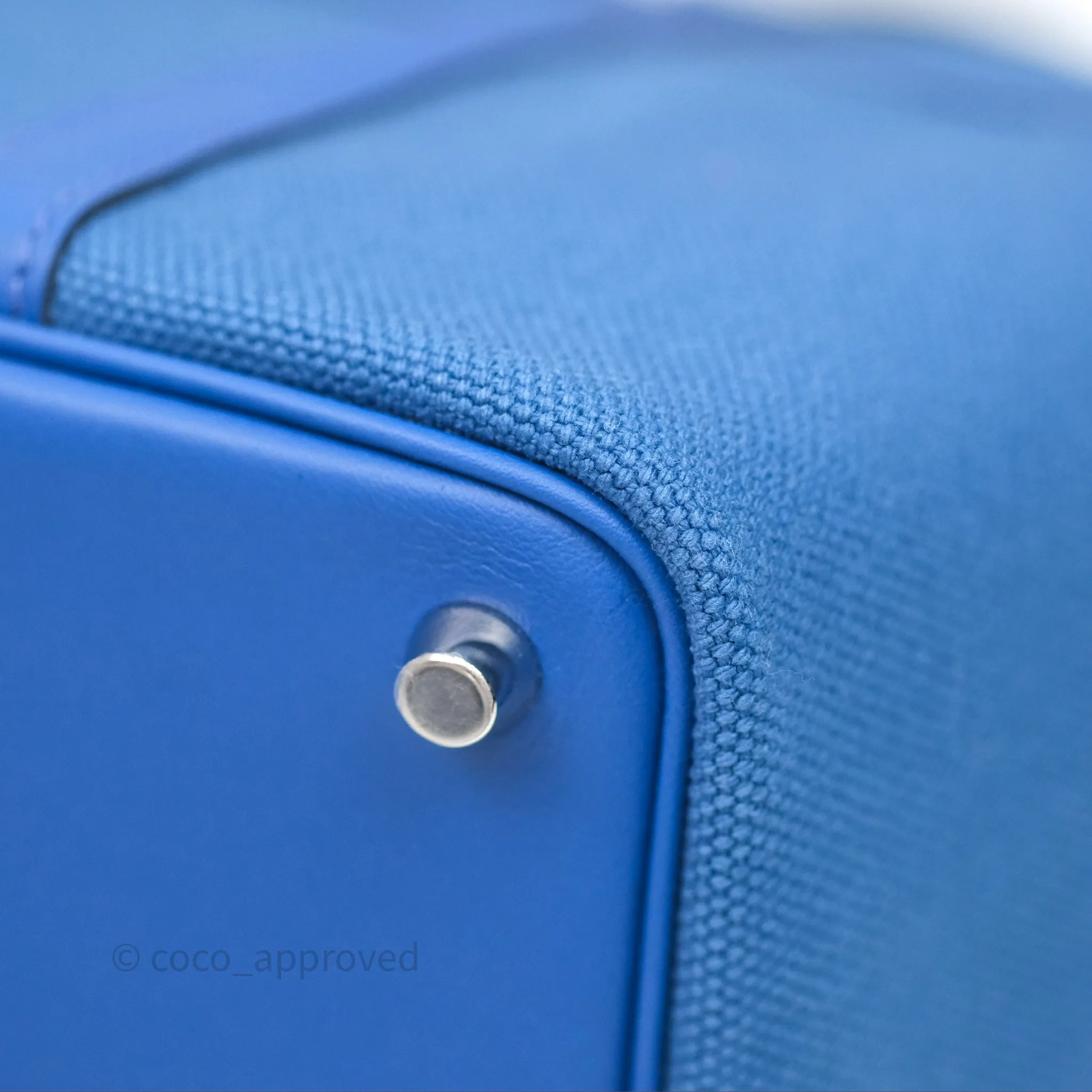 Hermes Picotin Lock 18 Cargo Pockets Bleu Royal Palladium Hardware