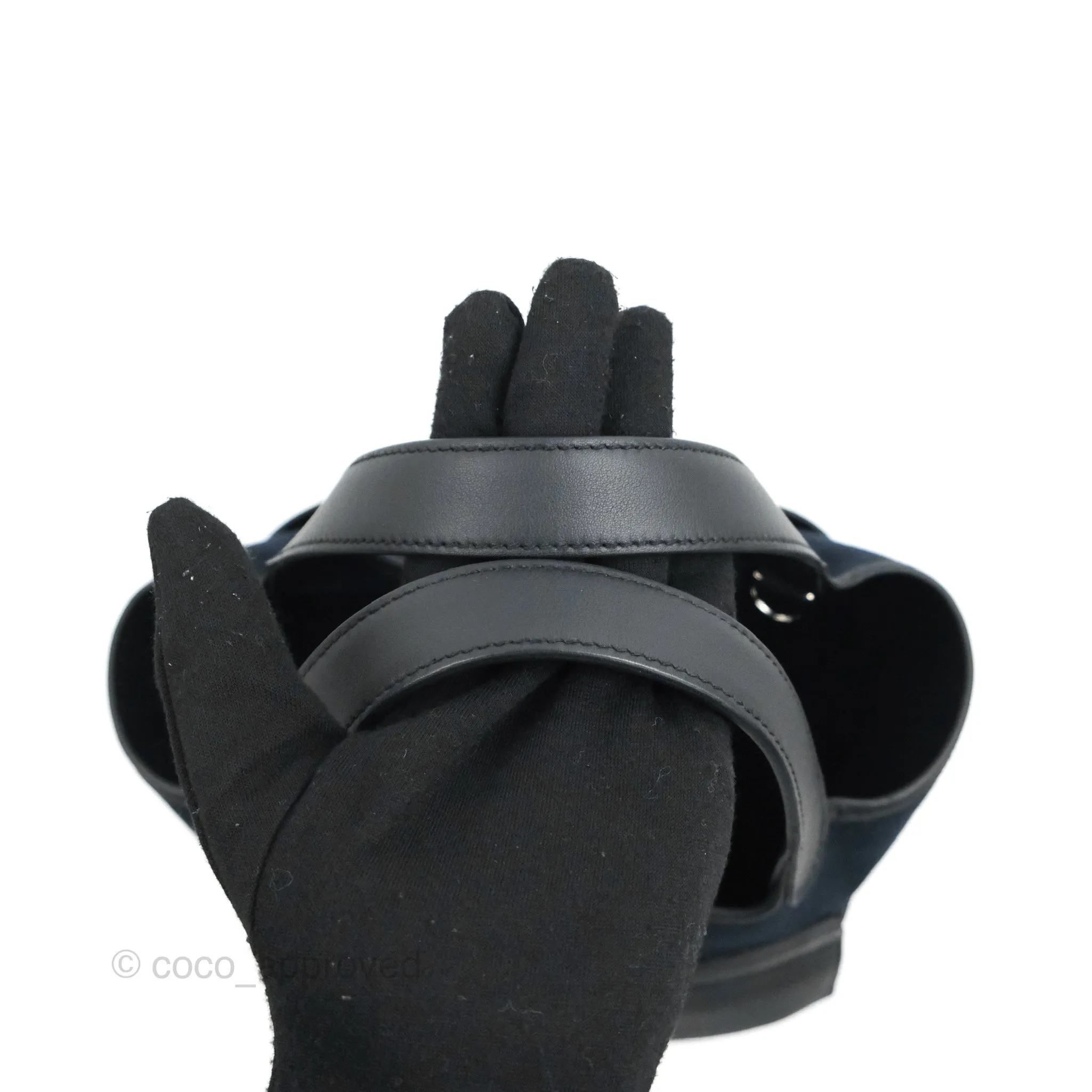 Hermes Picotin Lock 18 Pockets Bleu Marine Black Palladium Hardware