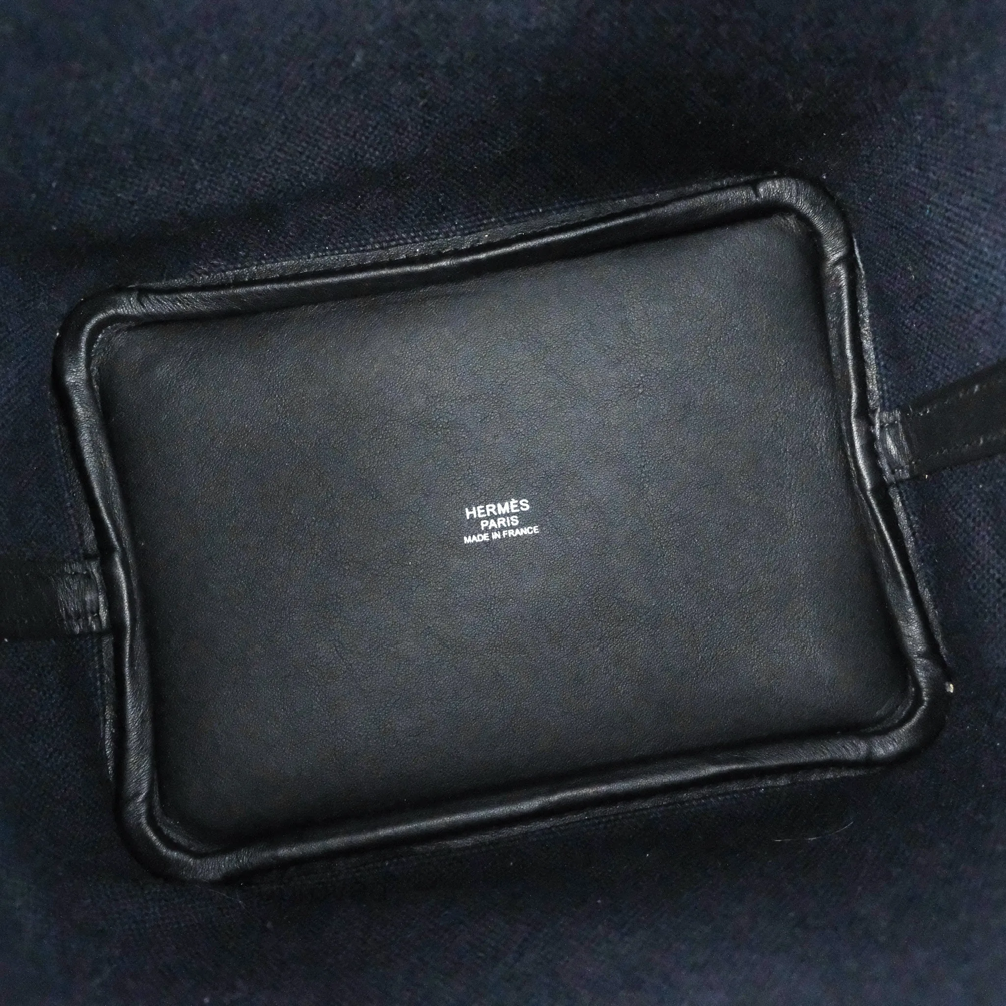 Hermes Picotin Lock 18 Pockets Bleu Marine Black Palladium Hardware