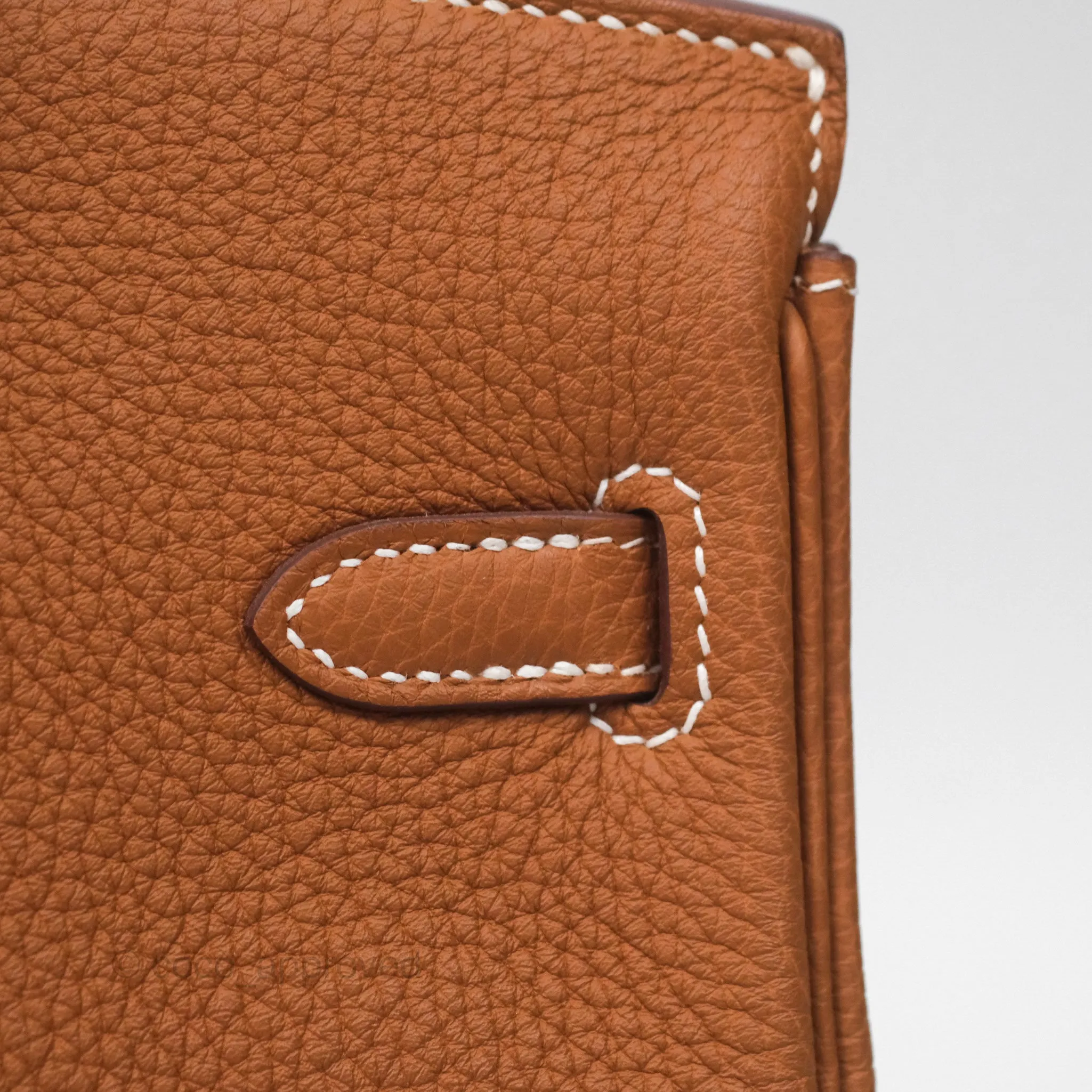 Hermes Retourne Birkin 25 Gold 37 Togo Gold Hardware