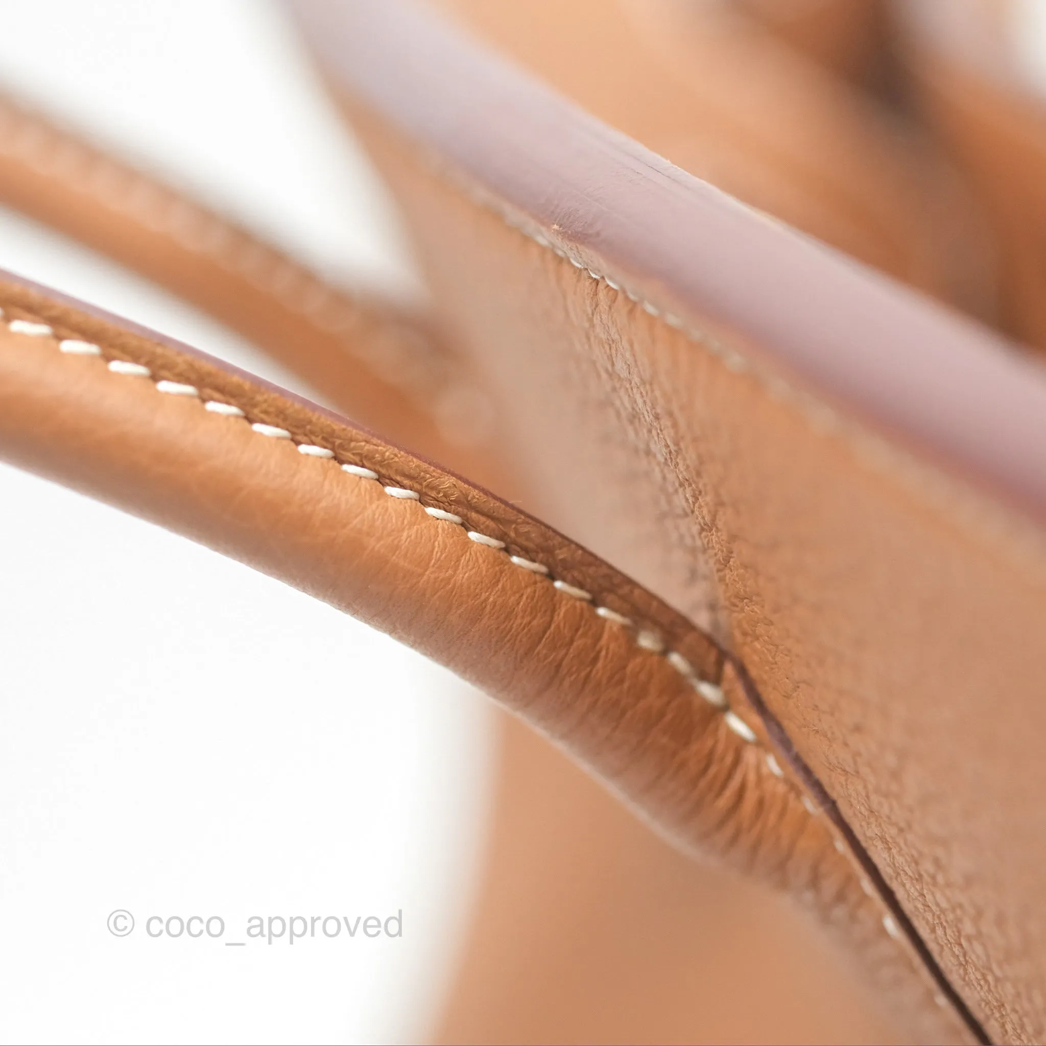 Hermes Retourne Birkin 25 Gold 37 Togo Gold Hardware