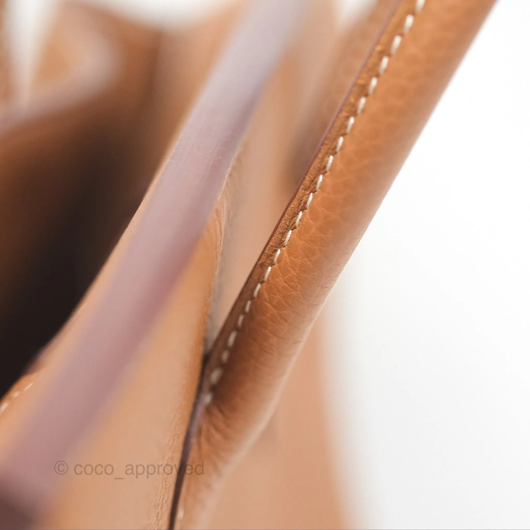 Hermes Retourne Birkin 25 Gold 37 Togo Gold Hardware