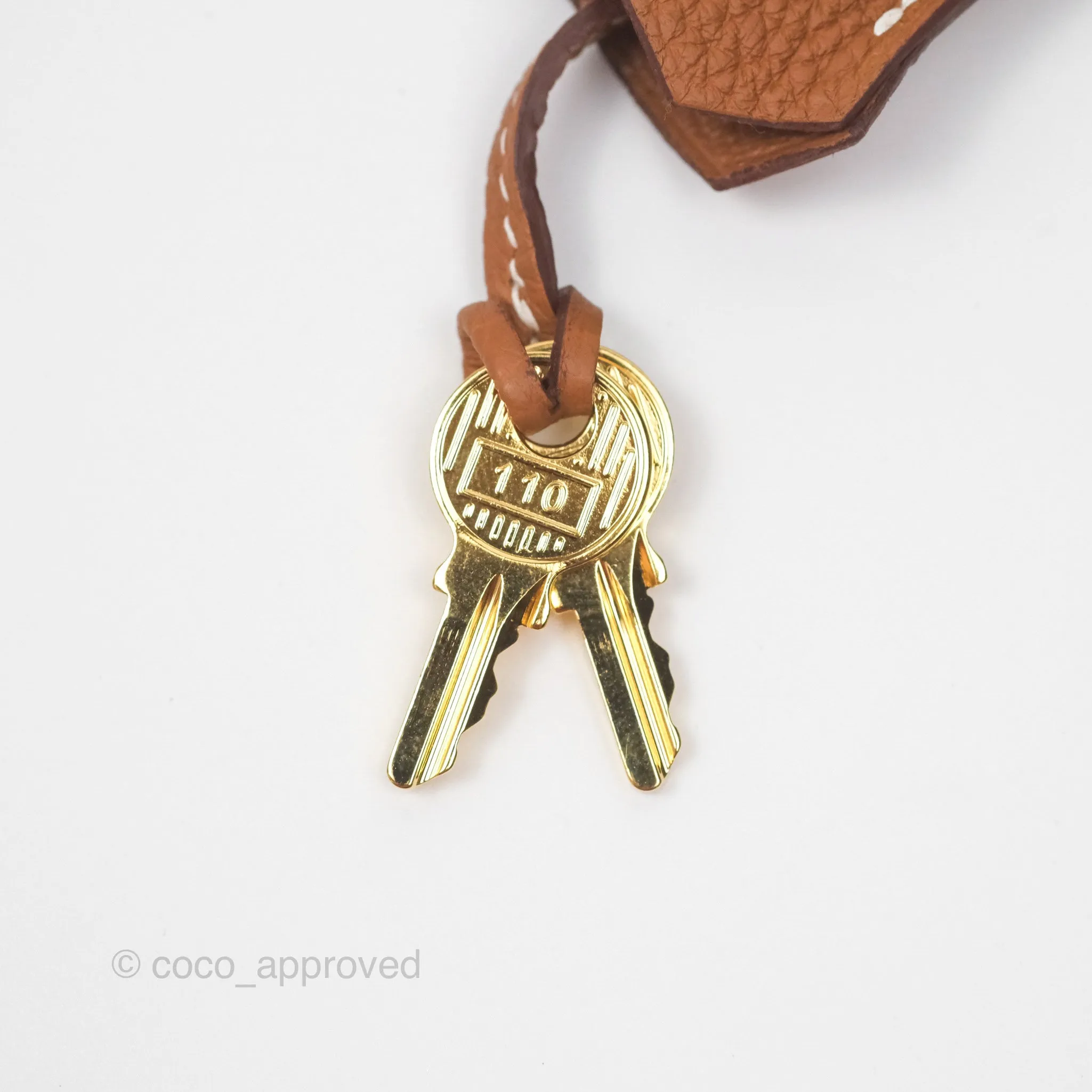 Hermes Retourne Birkin 25 Gold 37 Togo Gold Hardware