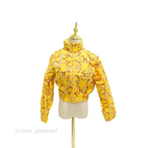 Hermes Tatersales Short Beach Windbreaker Jaune Tournesol Size 36