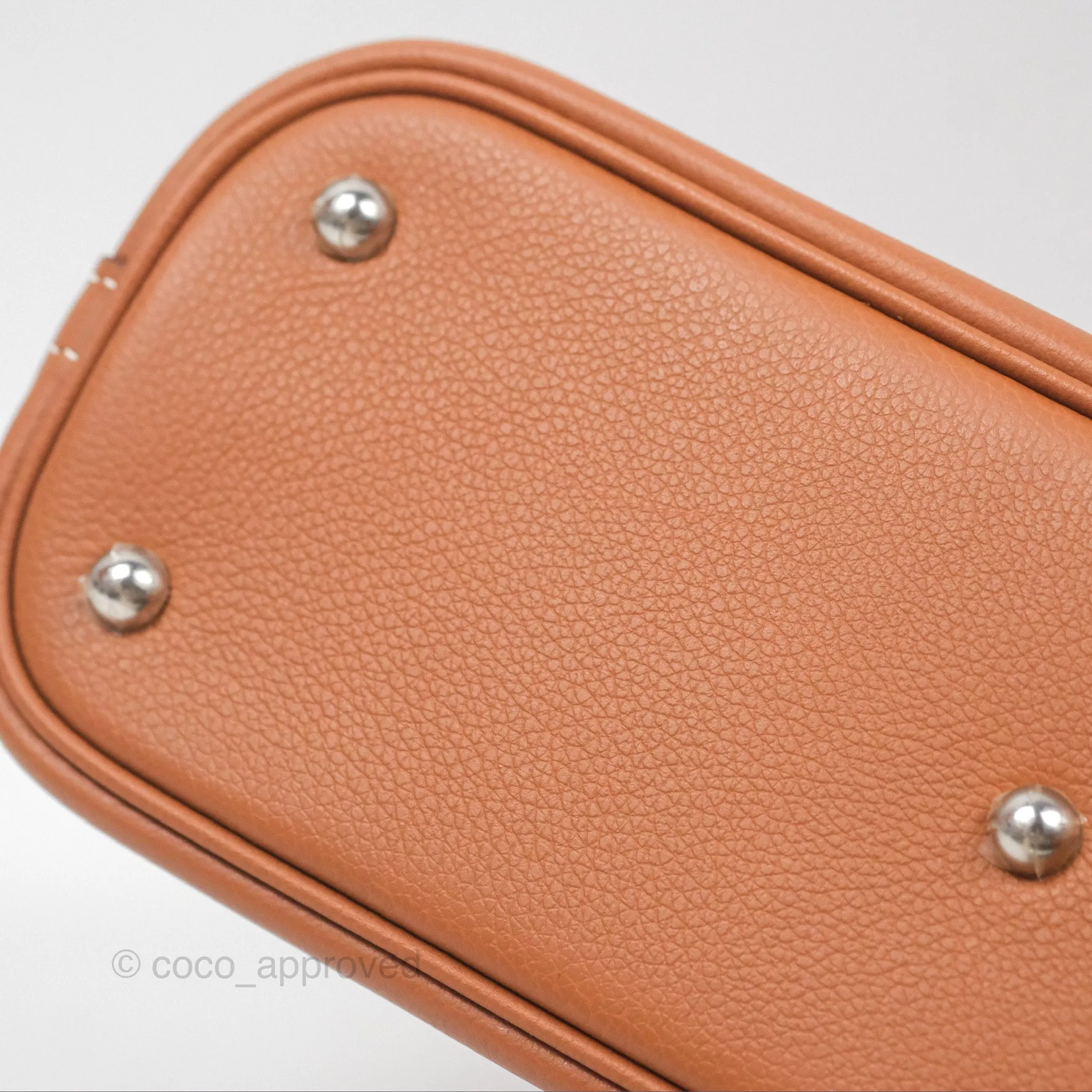 Herms Bolide 1923 25 Gold 37 Evercolor Palladium Hardware