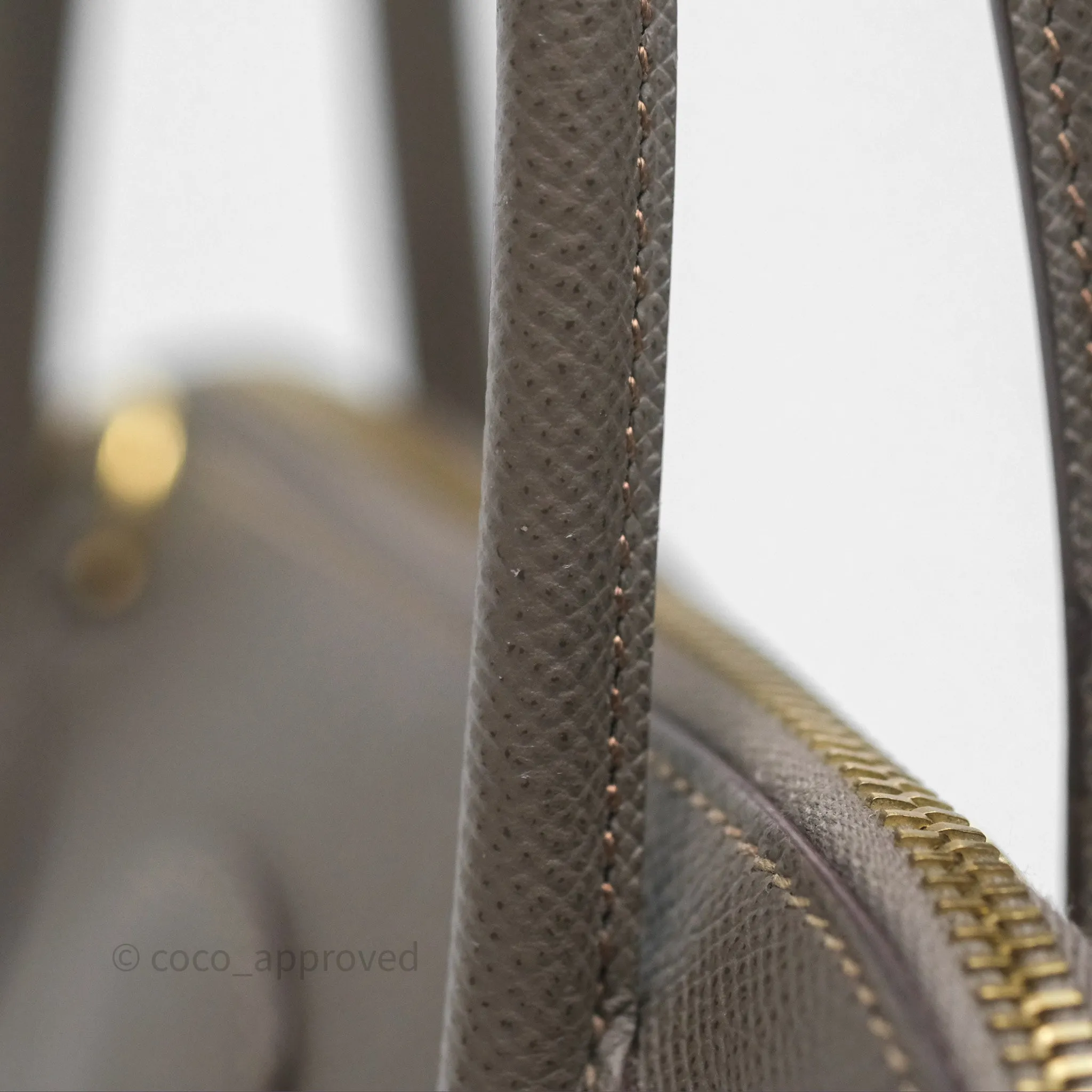 Herms Bolide 27 Etain 8F Epsom Gold Hardware