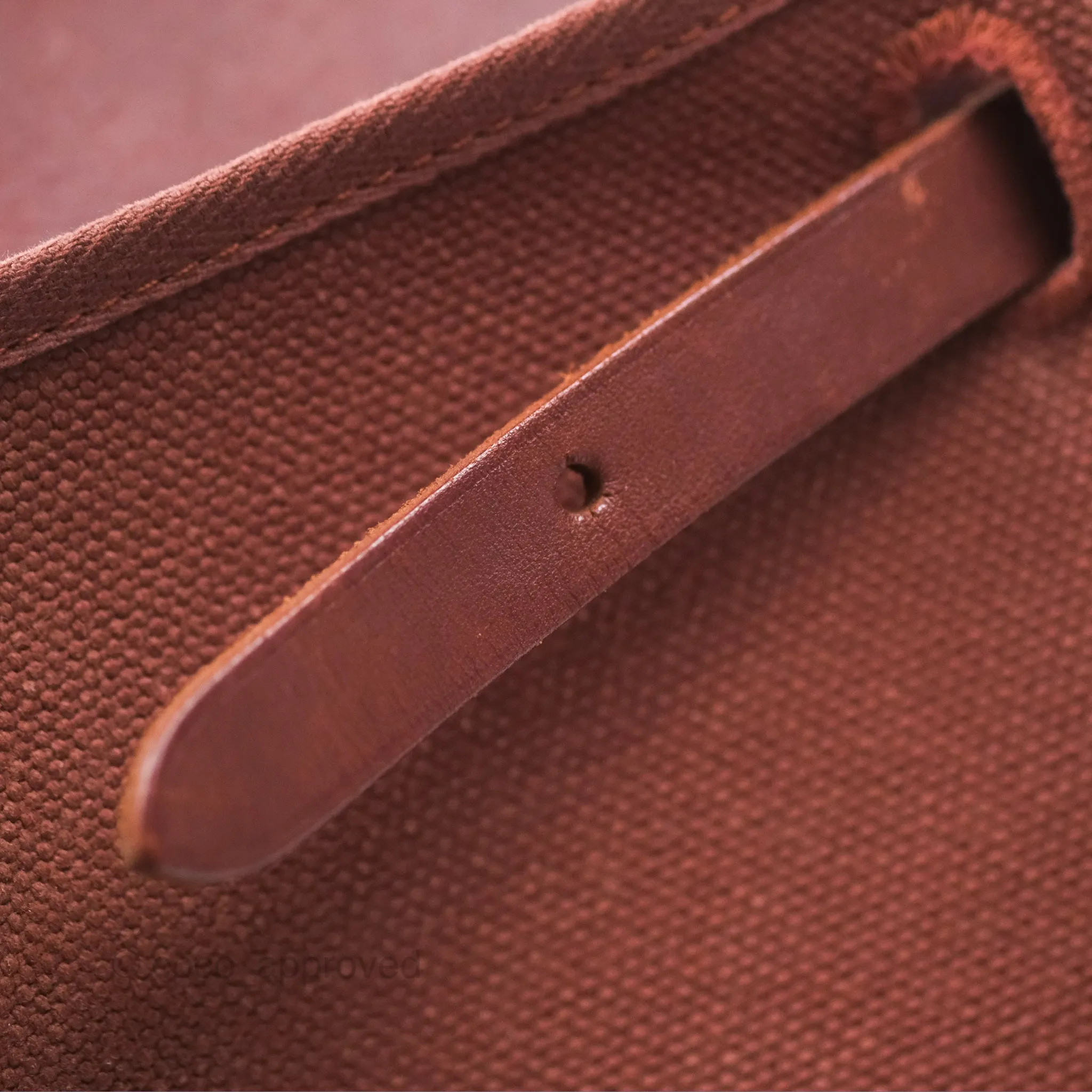Herms Herbag Zip 31 Rouge H Gold Hardware
