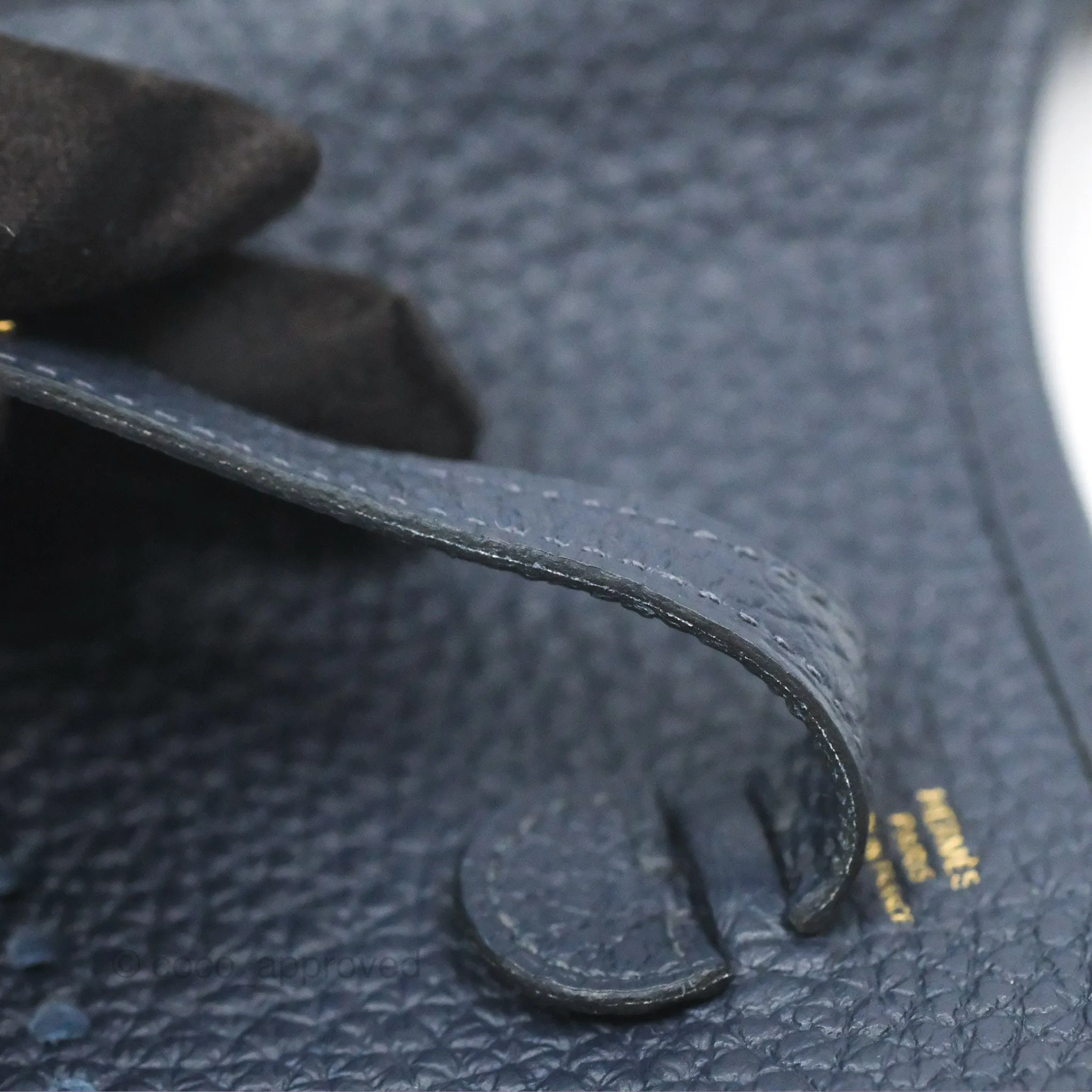 Herms Mini Evelyne 16 Bleu Nuit 2Z Clemence Gold Hardware