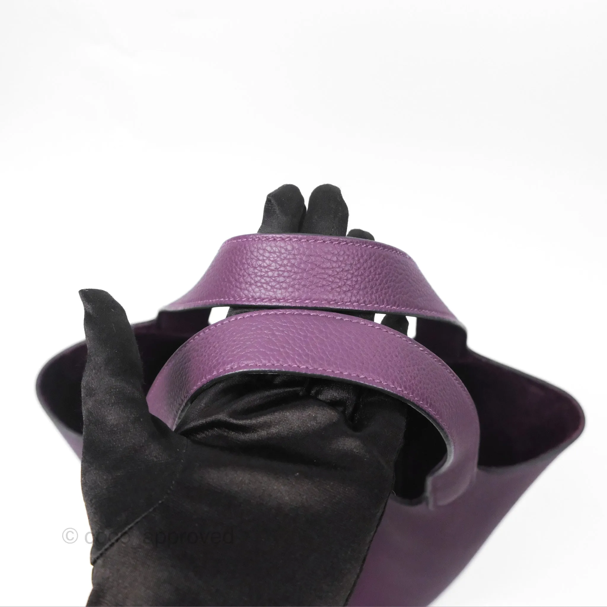 Herms Picotin 22 Lock Cassis Taurillon Maurice Gold Hardware