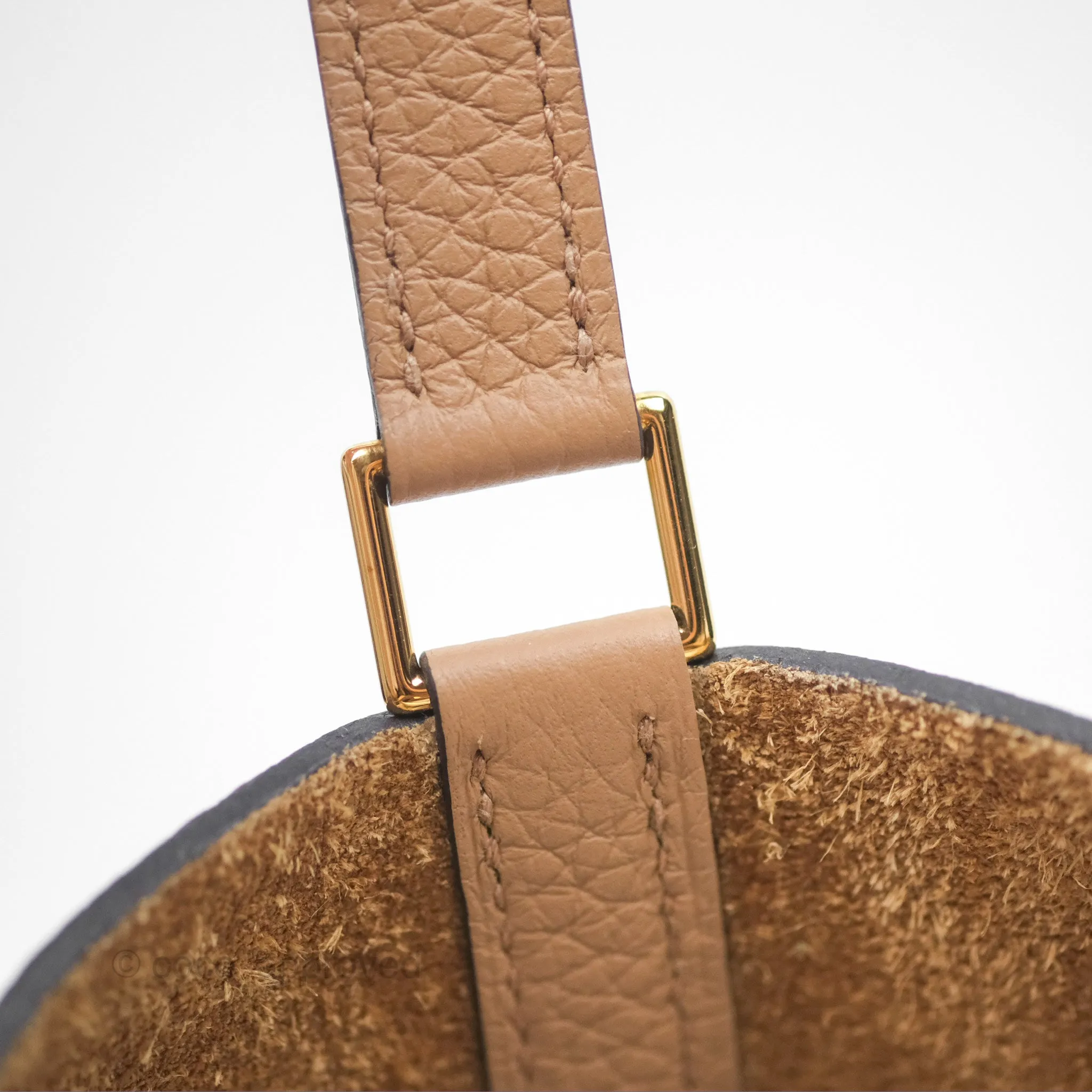 Herms Picotin Lock 18 Chai 0M Taurillon Clemence Gold Hardware