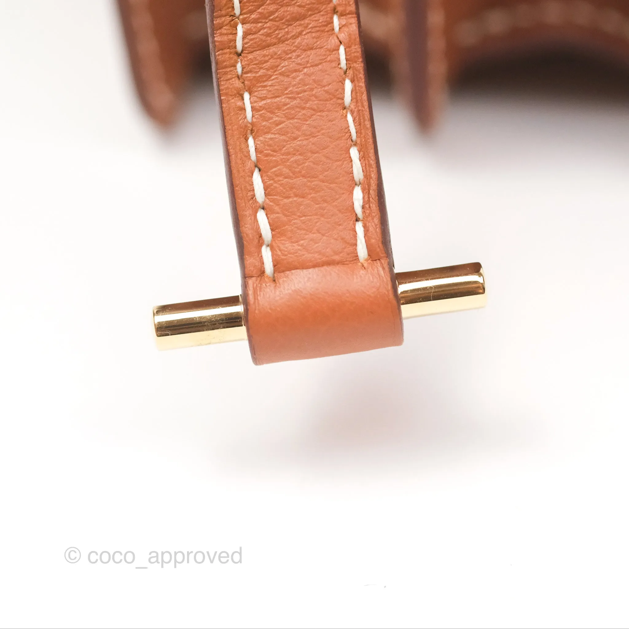 Herms Roulis 23 Gold Evercolor Gold Hardware