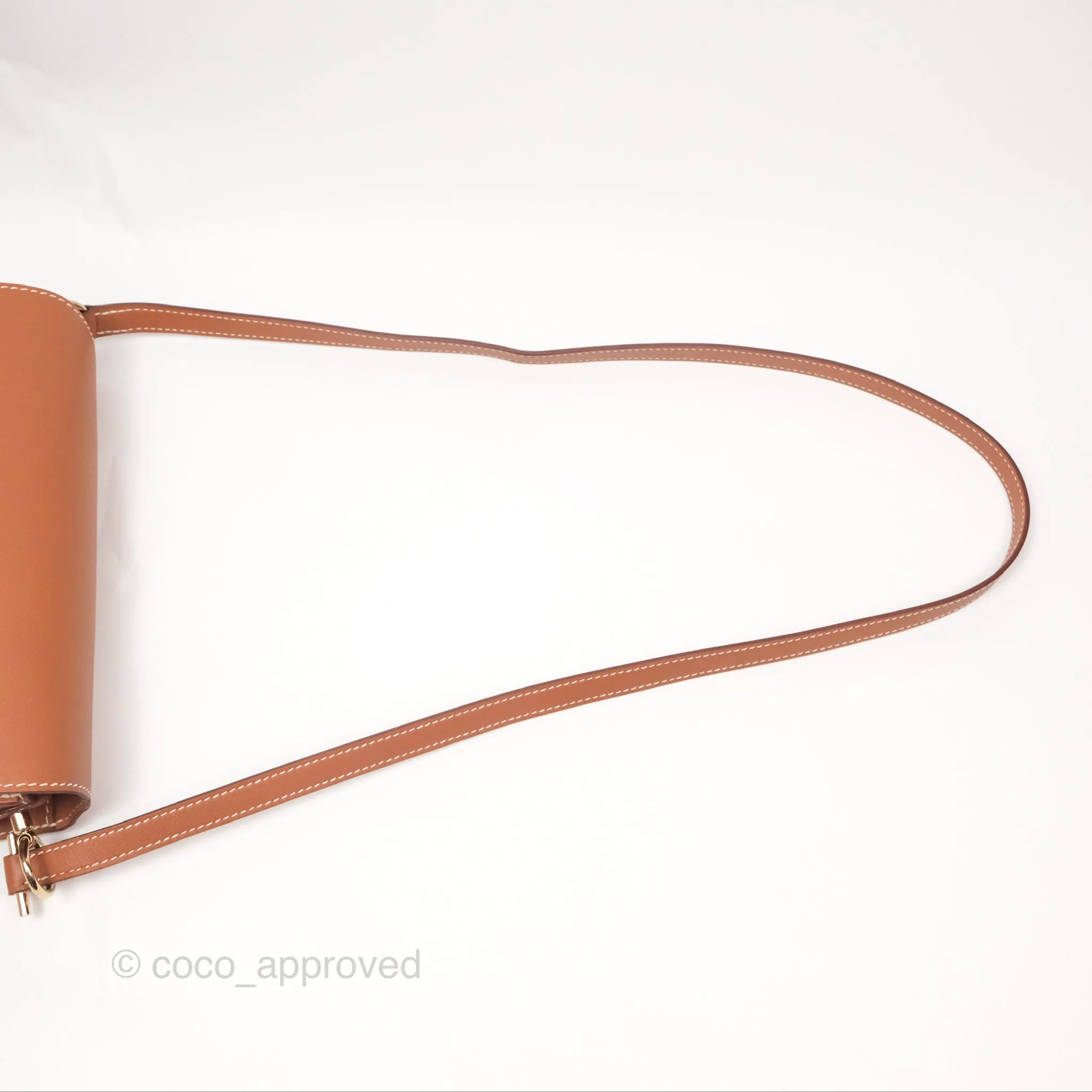 Herms Roulis 23 Gold Evercolor Gold Hardware
