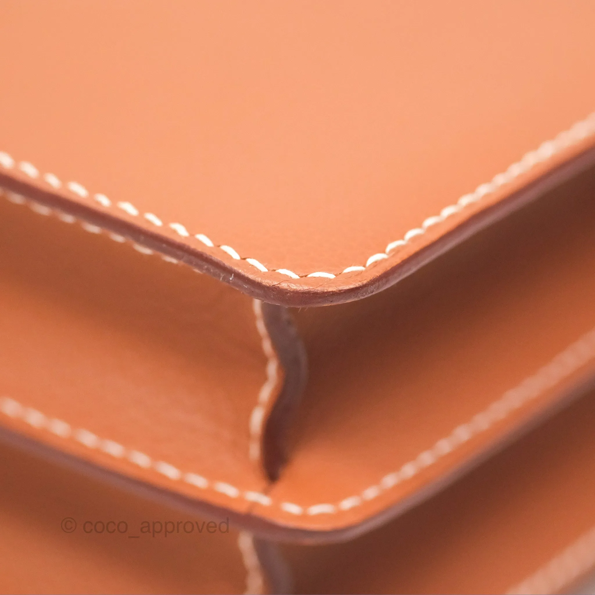 Herms Roulis 23 Gold Evercolor Gold Hardware