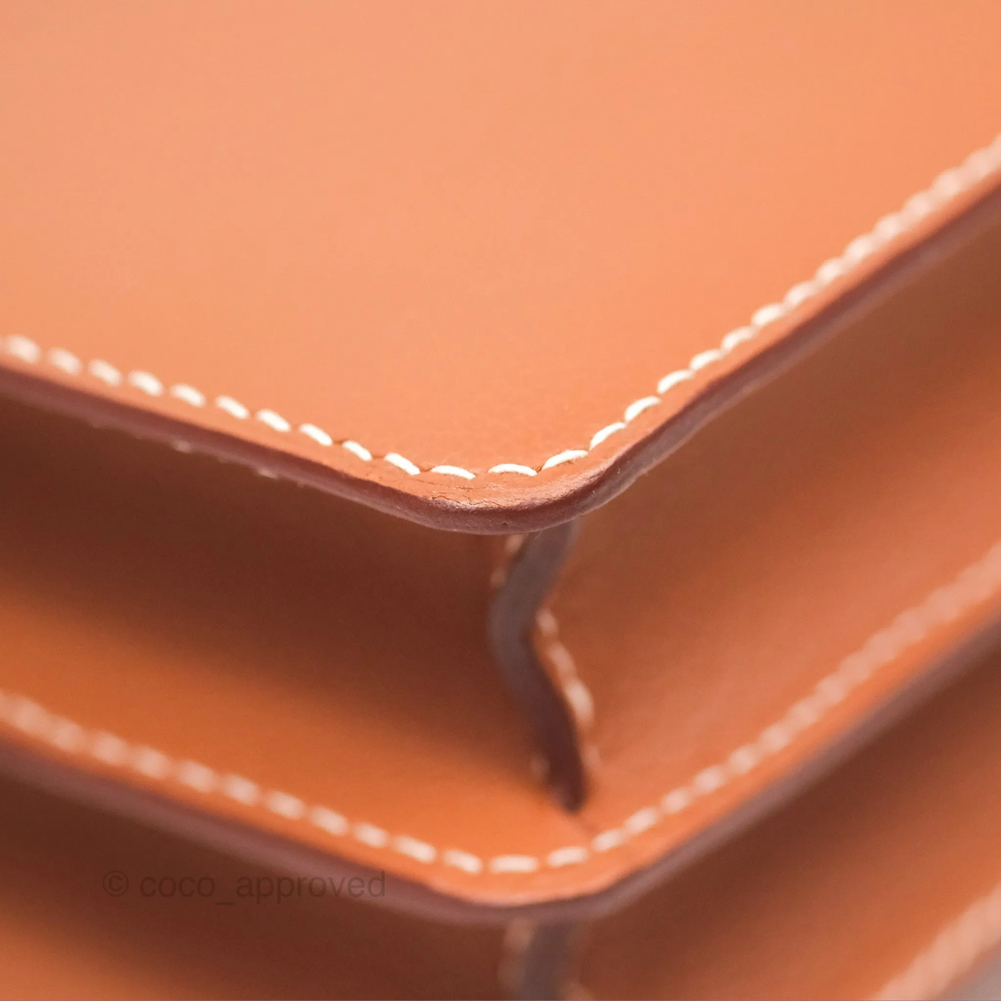 Herms Roulis 23 Gold Evercolor Gold Hardware