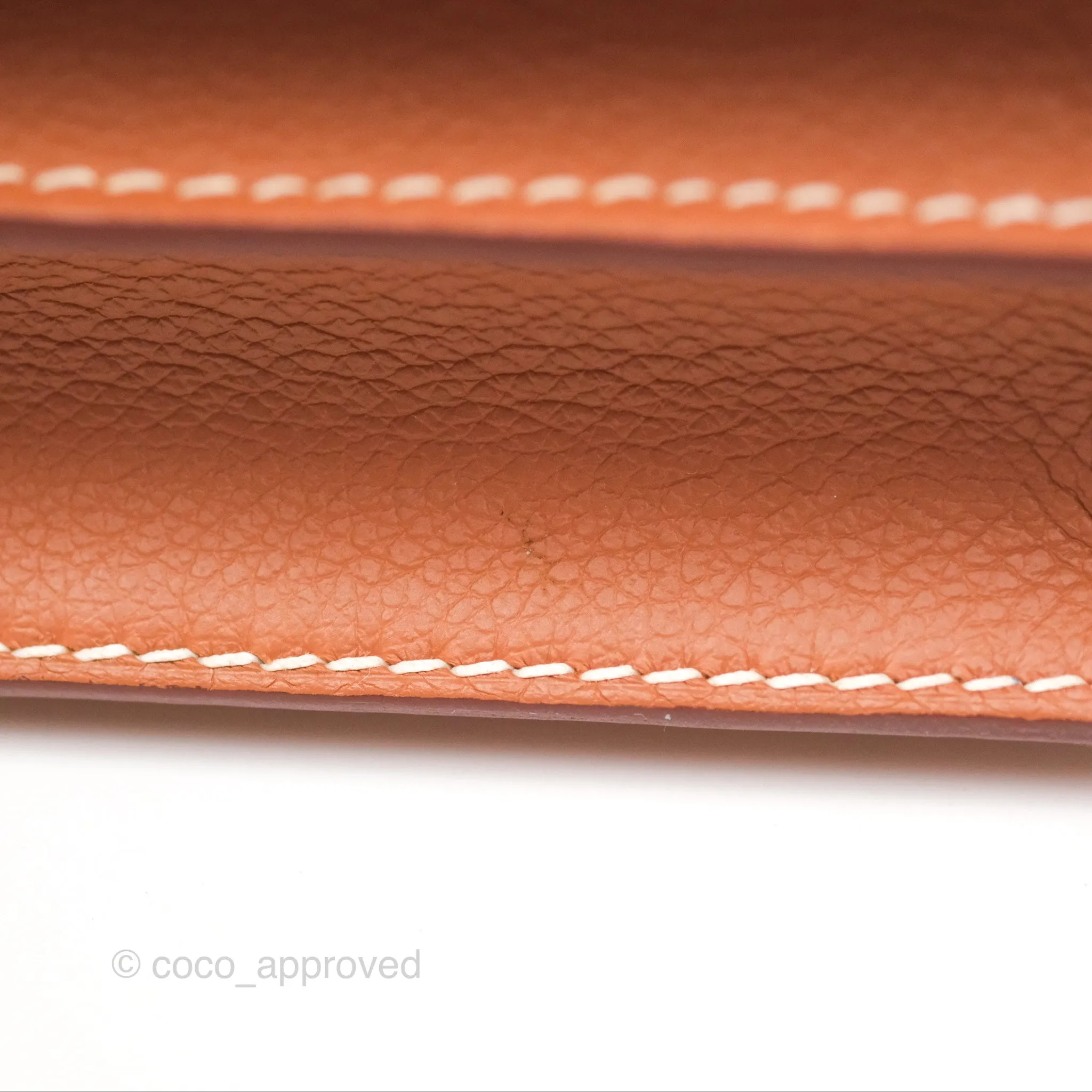 Herms Roulis 23 Gold Evercolor Gold Hardware
