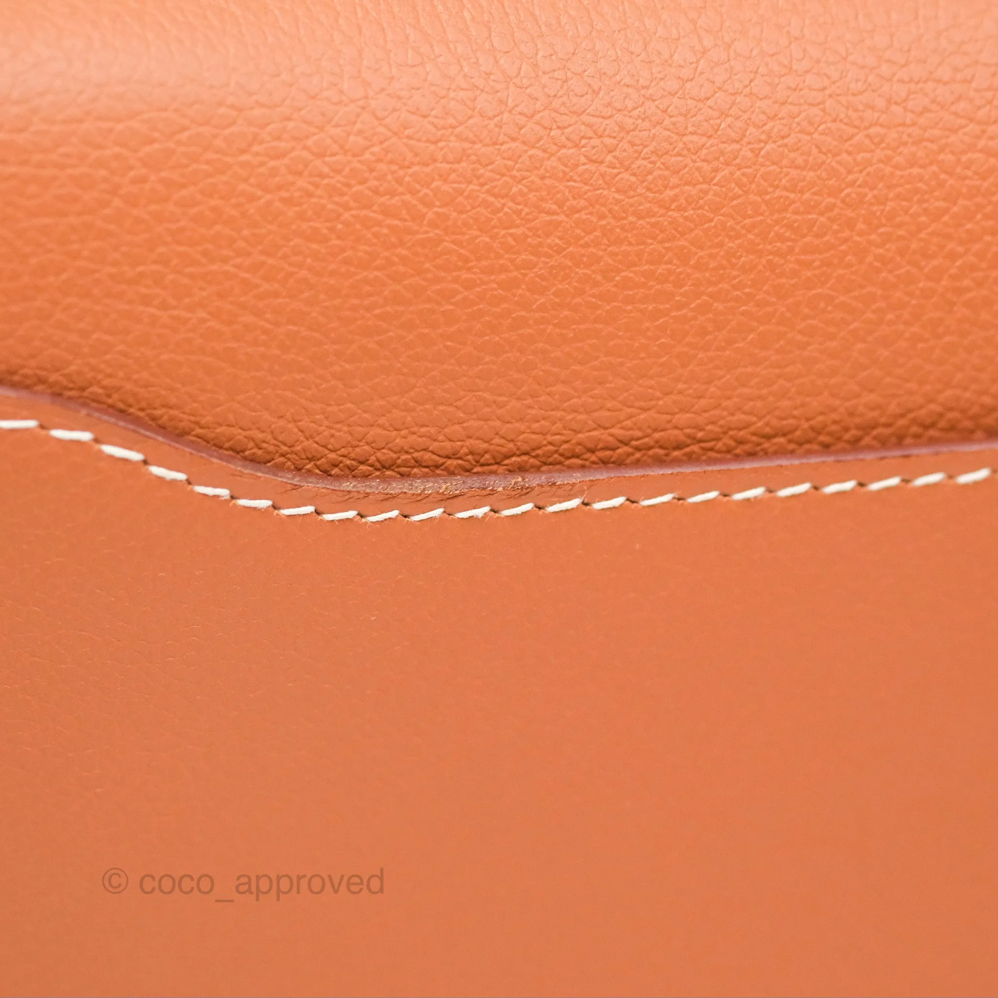 Herms Roulis 23 Gold Evercolor Gold Hardware
