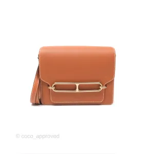 Herms Roulis 23 Gold Evercolor Gold Hardware