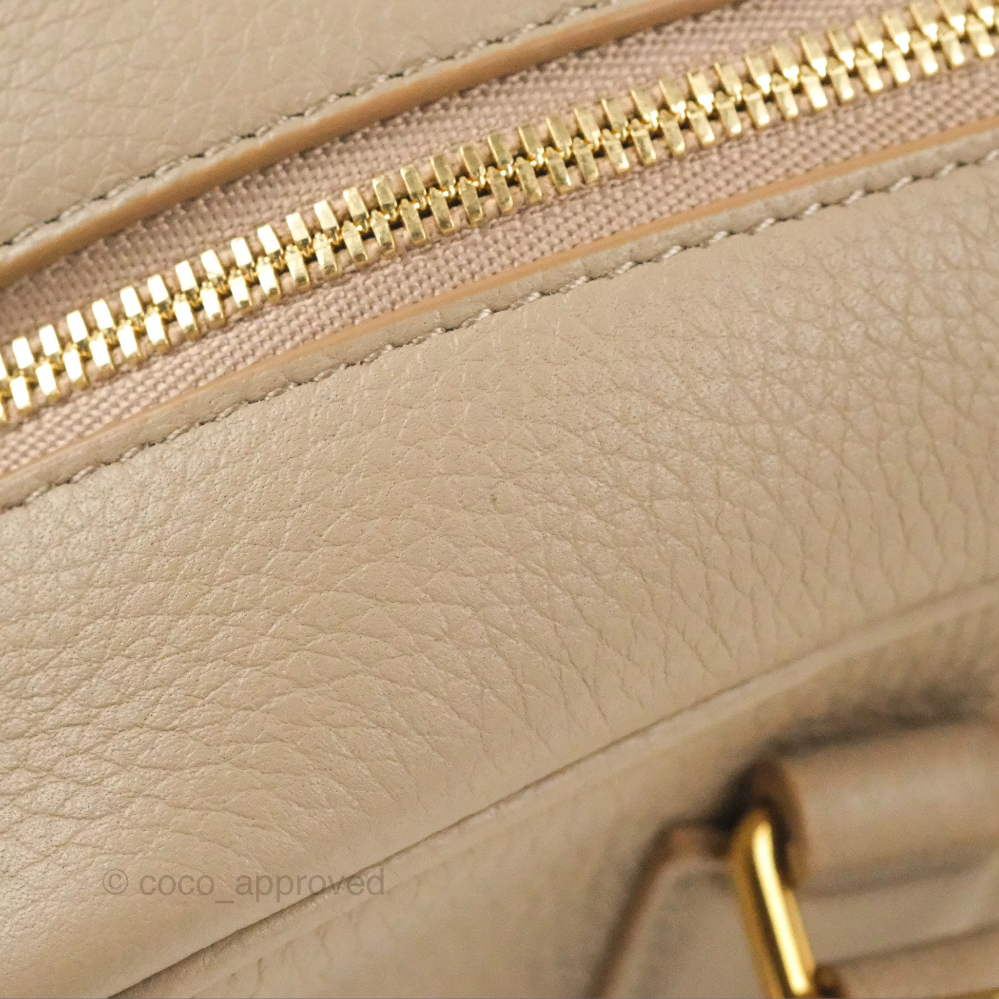 Loewe Amazona 23 Bag Sand Soft Grained Calfskin