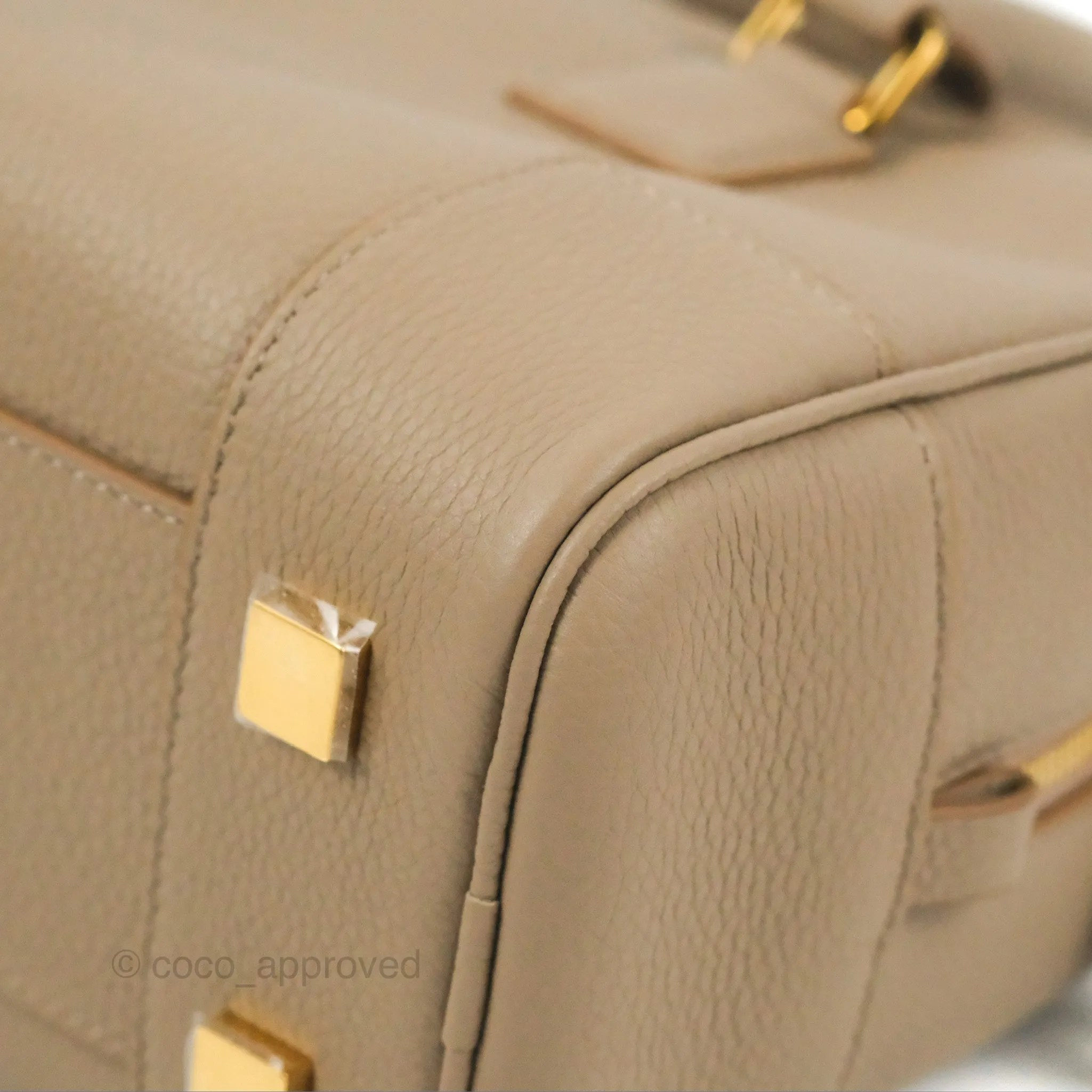 Loewe Amazona 23 Bag Sand Soft Grained Calfskin