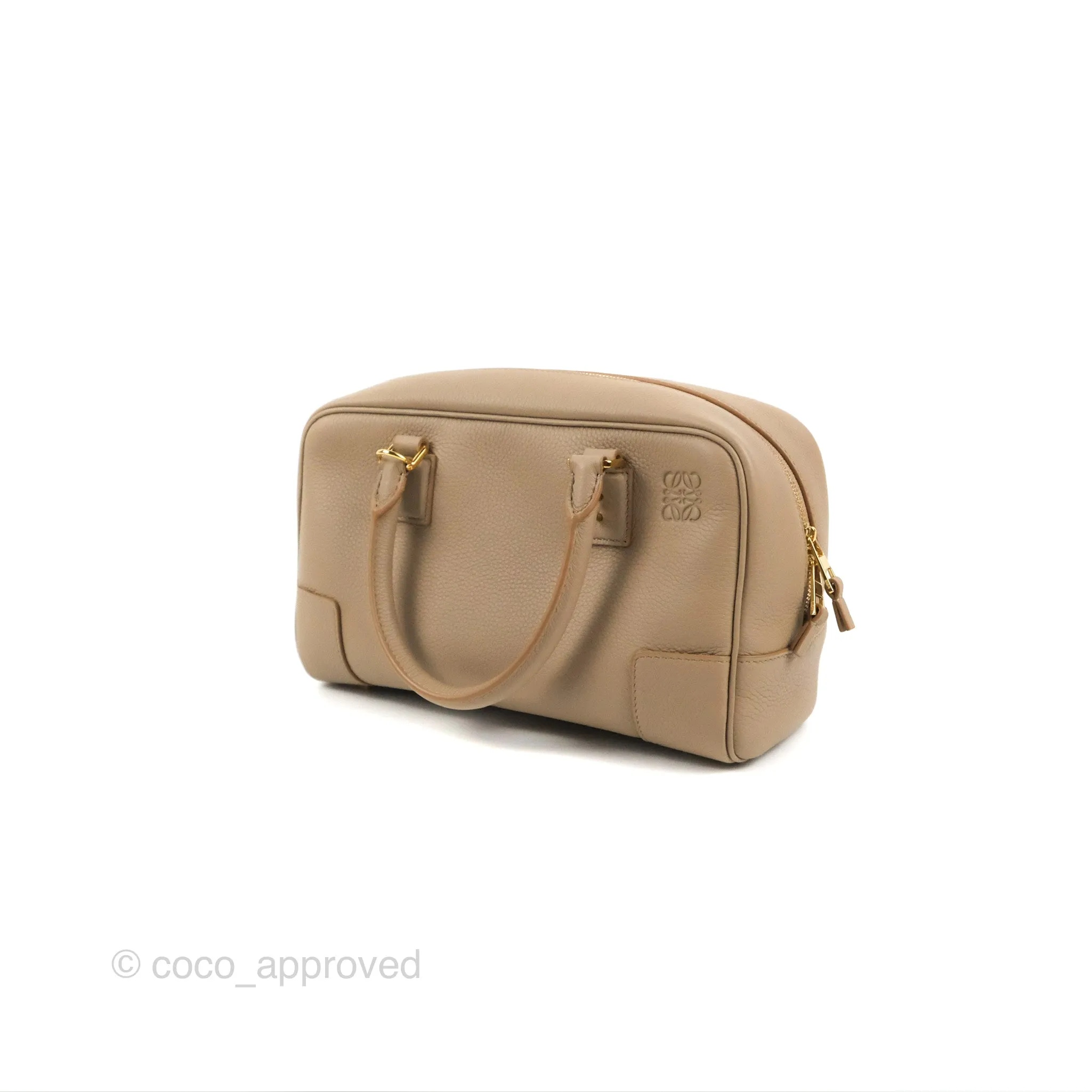 Loewe Amazona 23 Bag Sand Soft Grained Calfskin