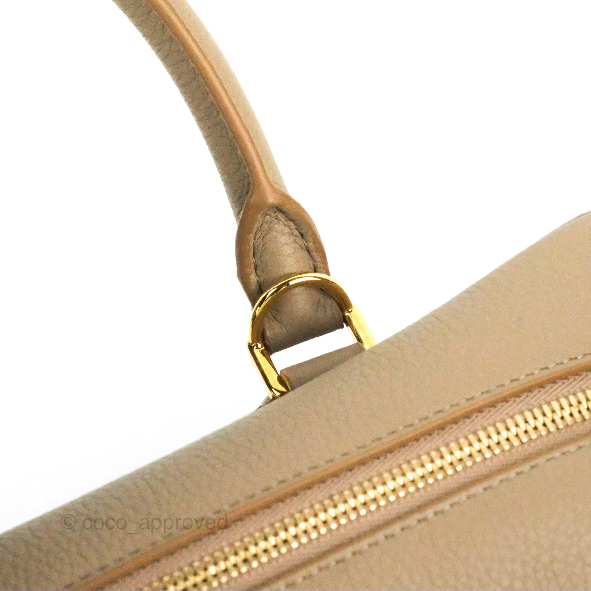 Loewe Amazona 23 Bag Sand Soft Grained Calfskin