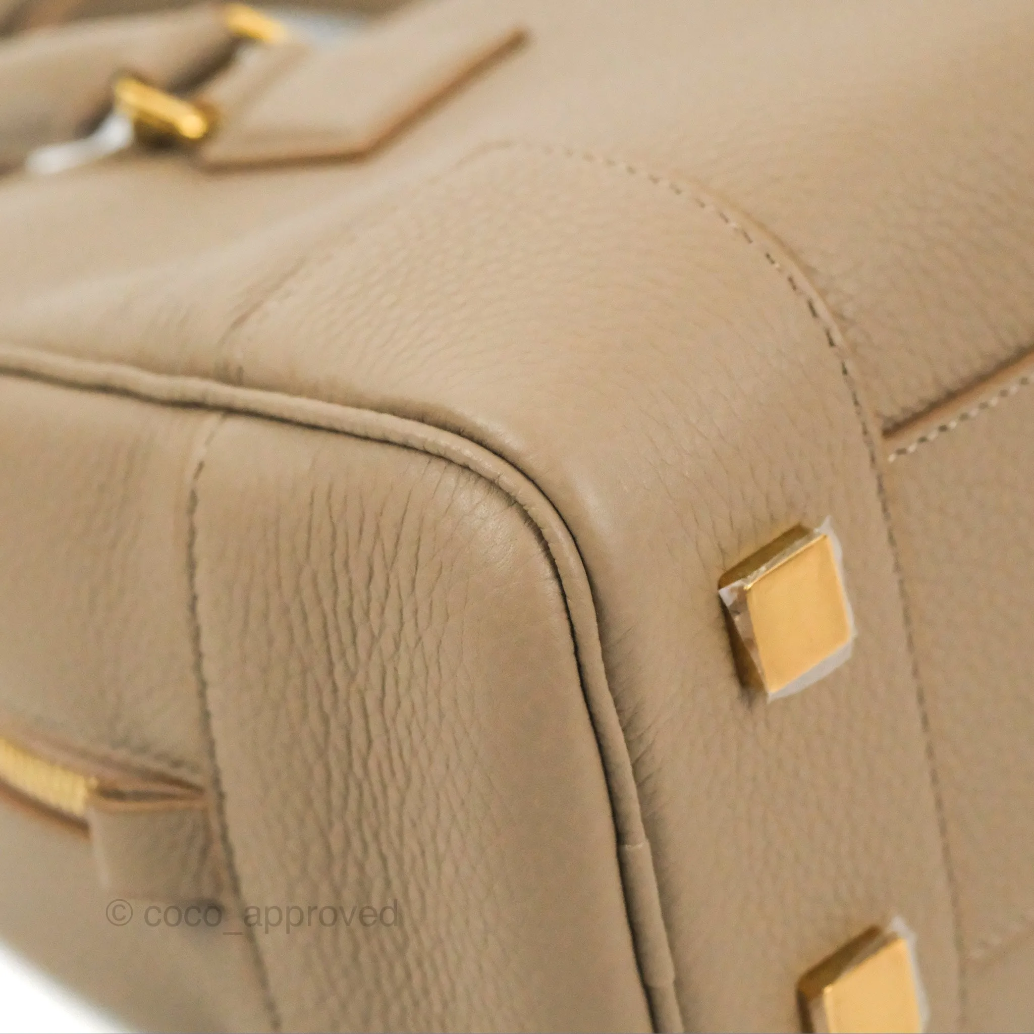 Loewe Amazona 23 Bag Sand Soft Grained Calfskin