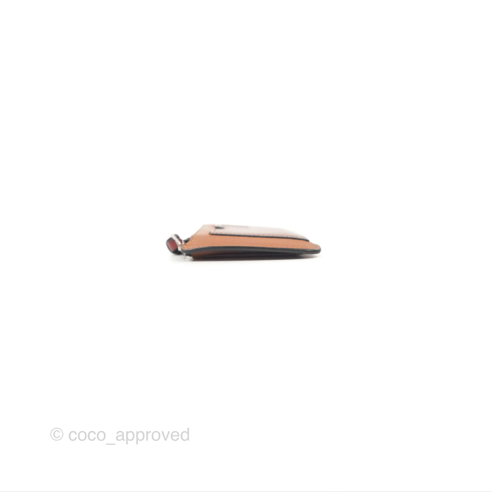 Loewe Anagram Coin Card Holder Caramel/Pecan