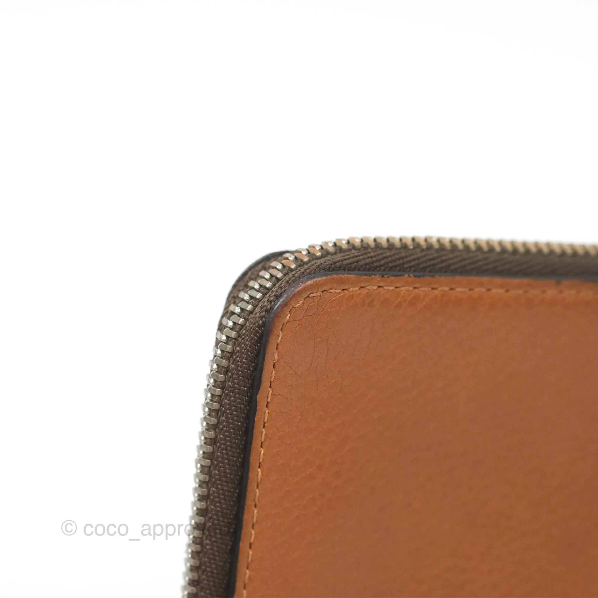 Loewe Anagram Coin Card Holder Caramel/Pecan