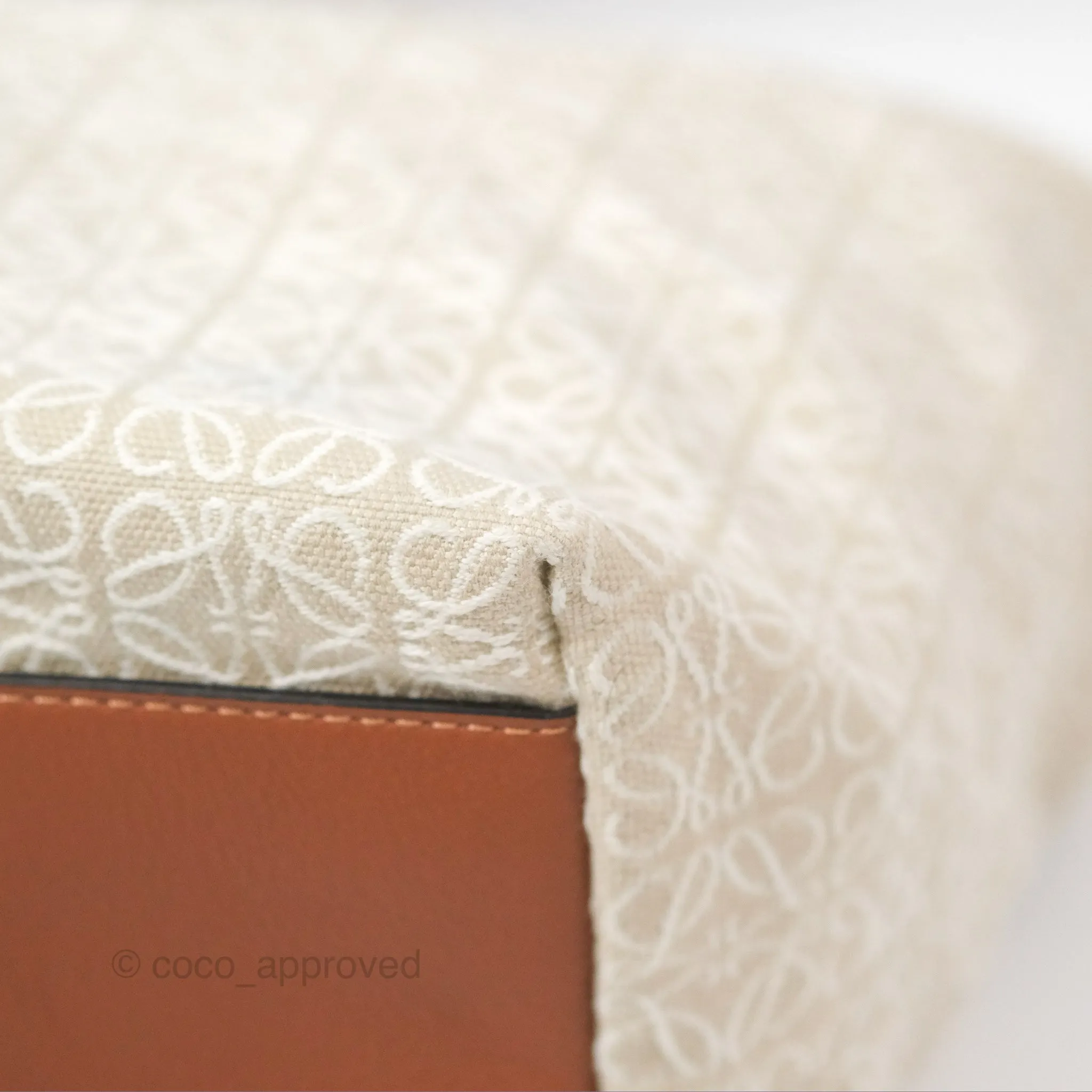 Loewe Cubi Anagram Jacquard Top Handle Bag