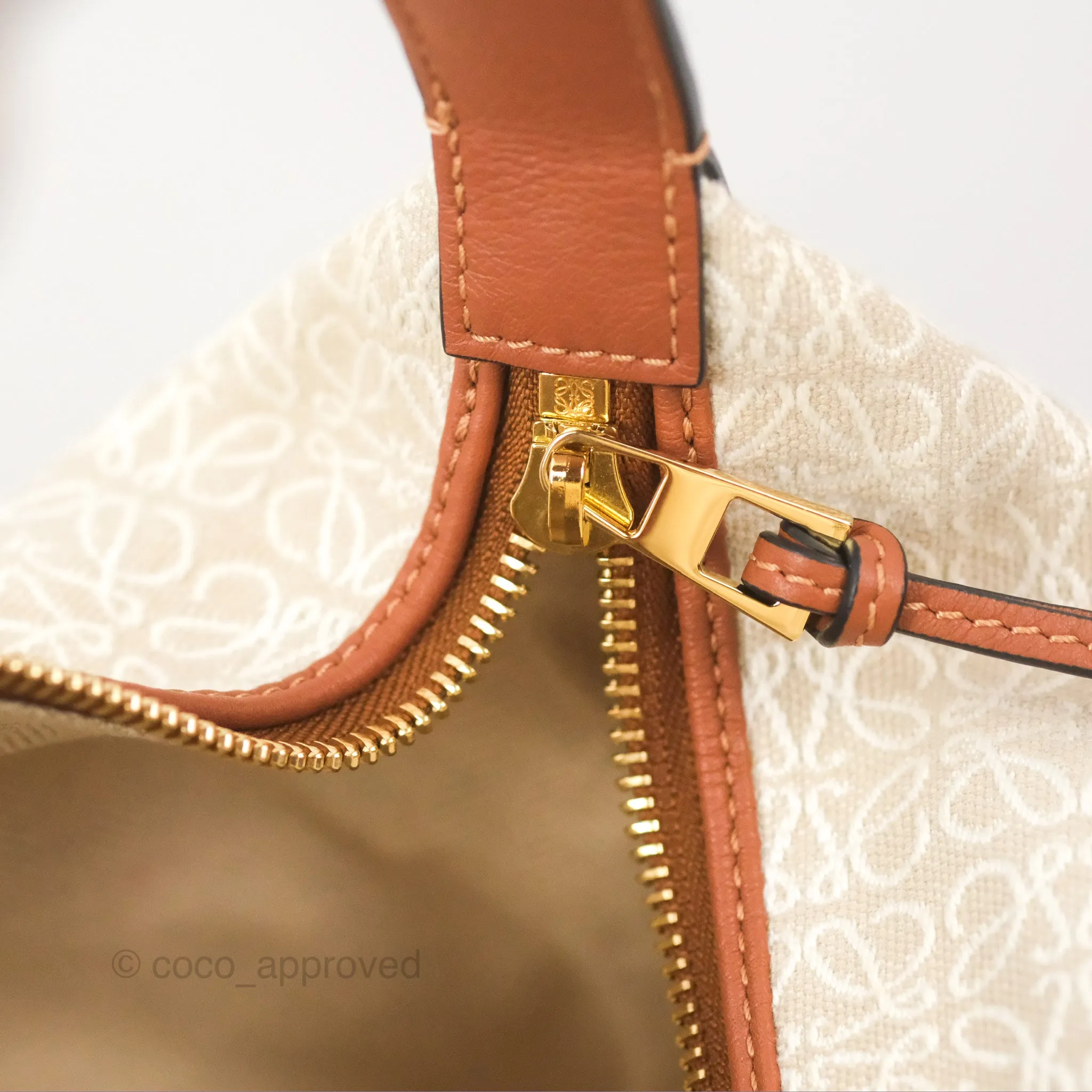 Loewe Cubi Anagram Jacquard Top Handle Bag