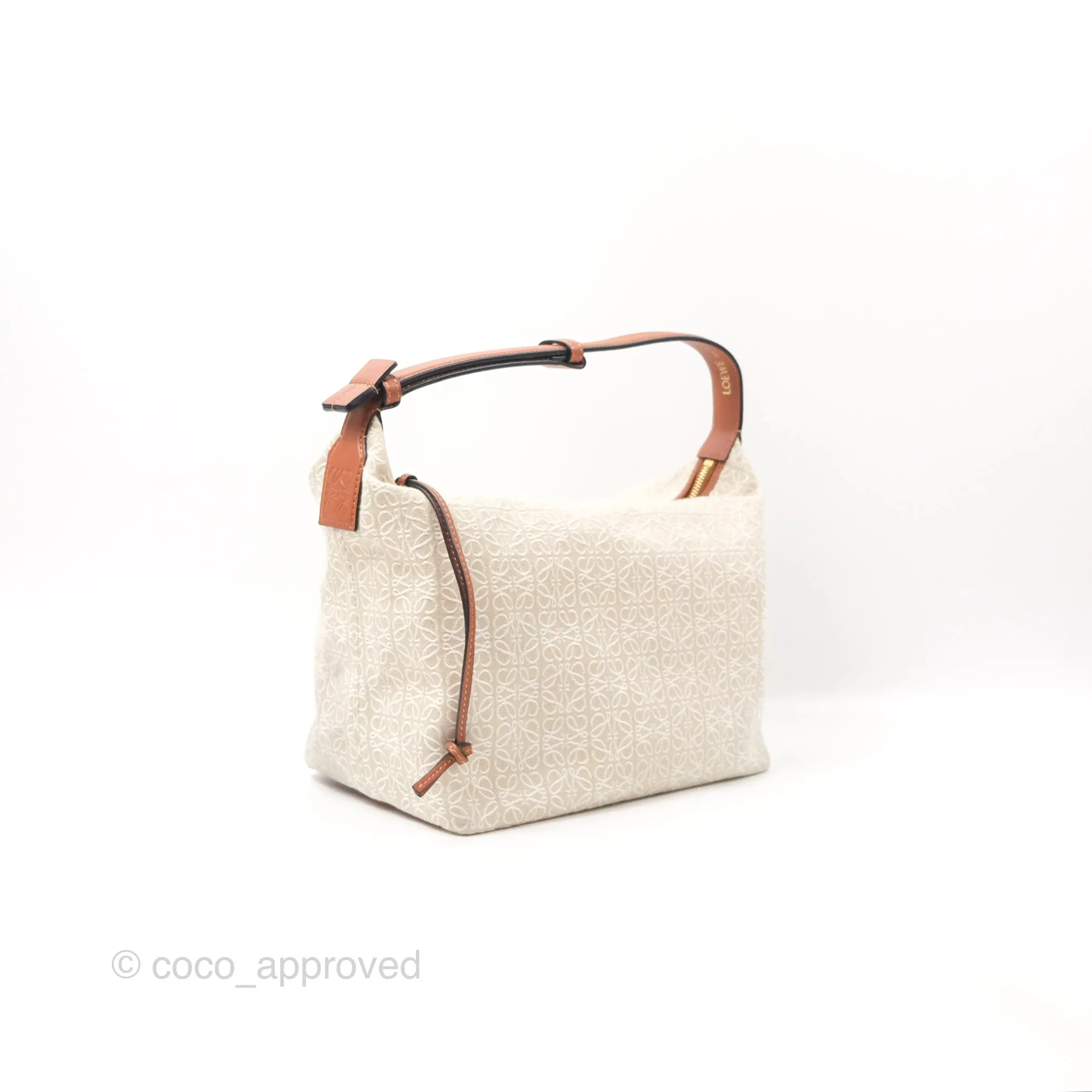 Loewe Cubi Anagram Jacquard Top Handle Bag