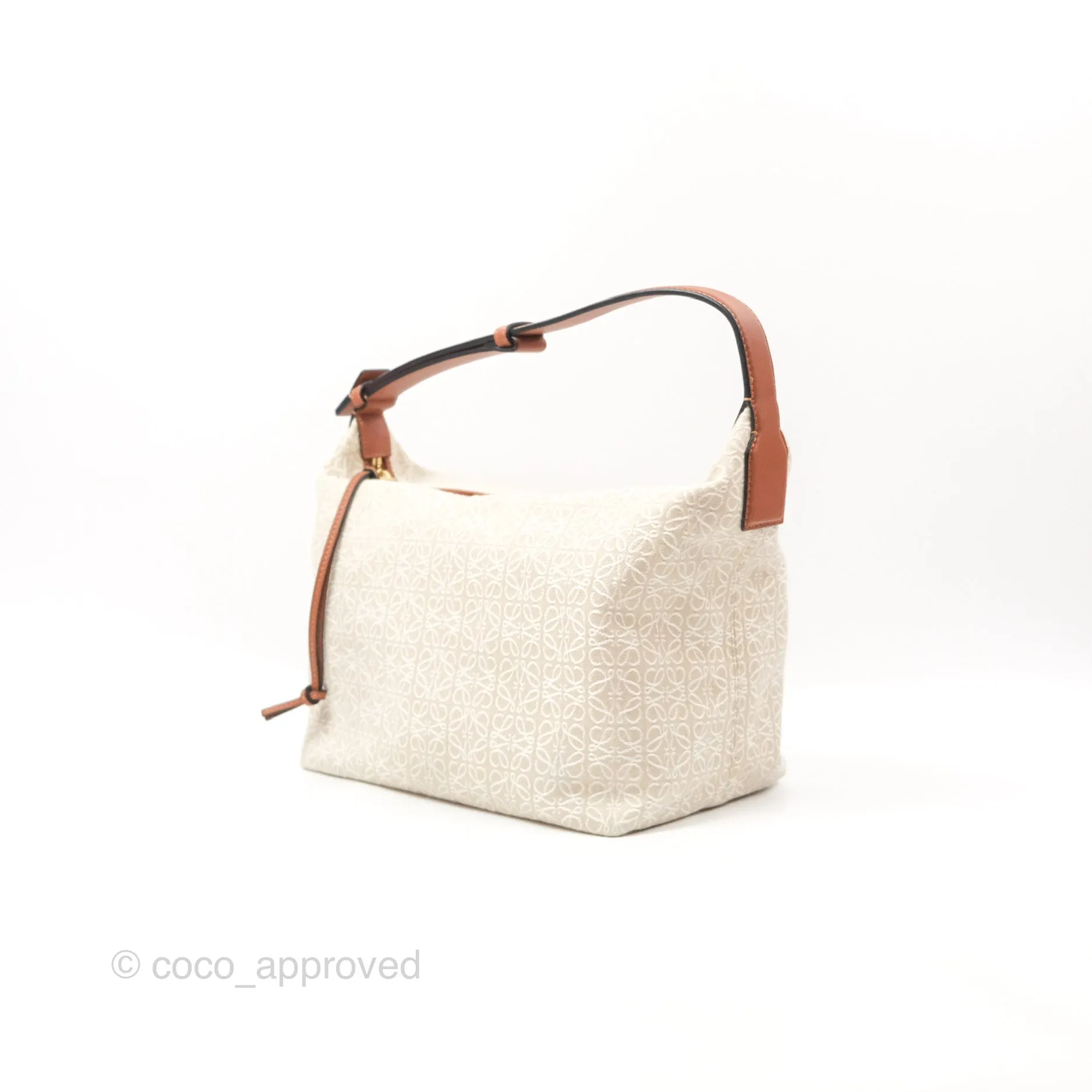 Loewe Cubi Anagram Jacquard Top Handle Bag
