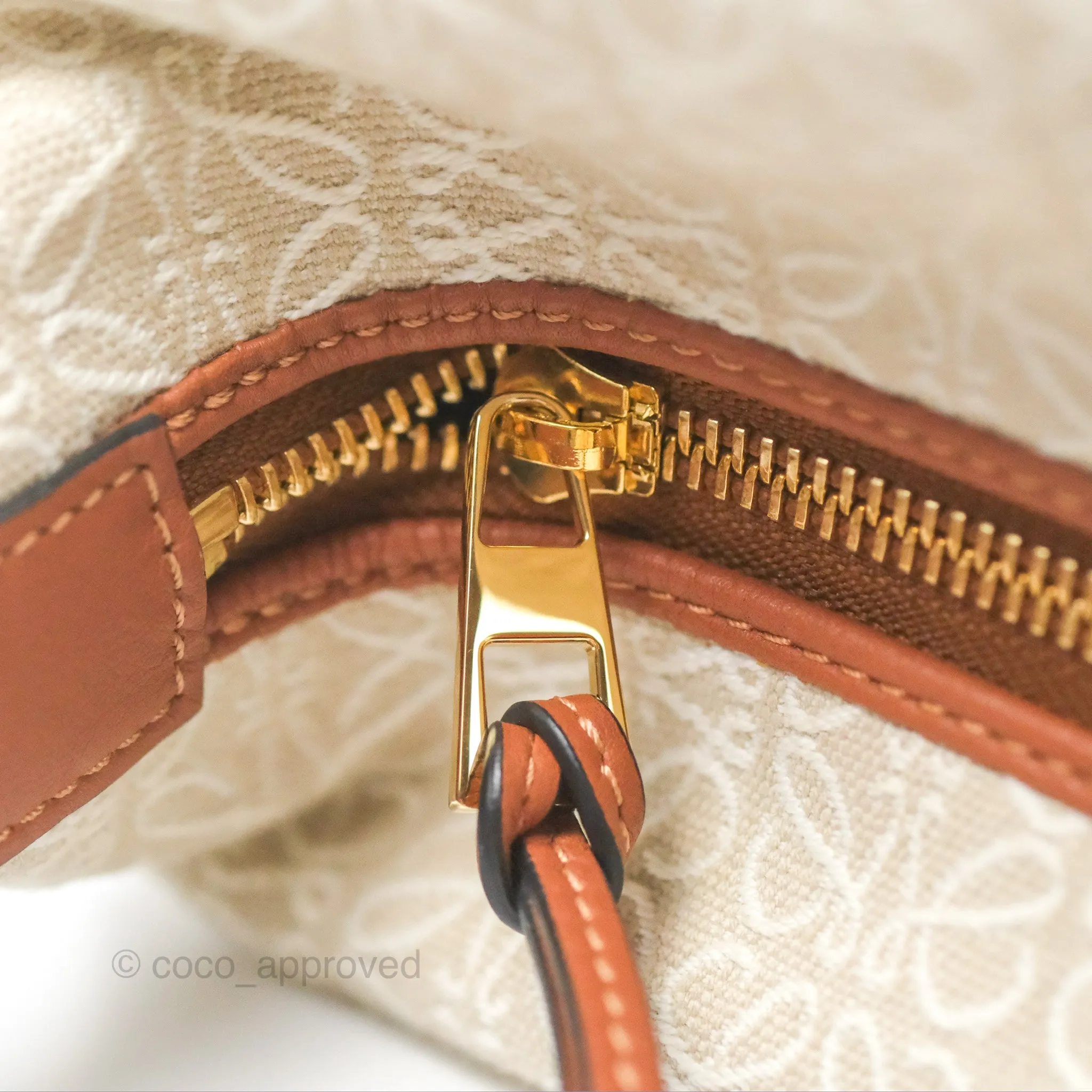 Loewe Cubi Anagram Jacquard Top Handle Bag