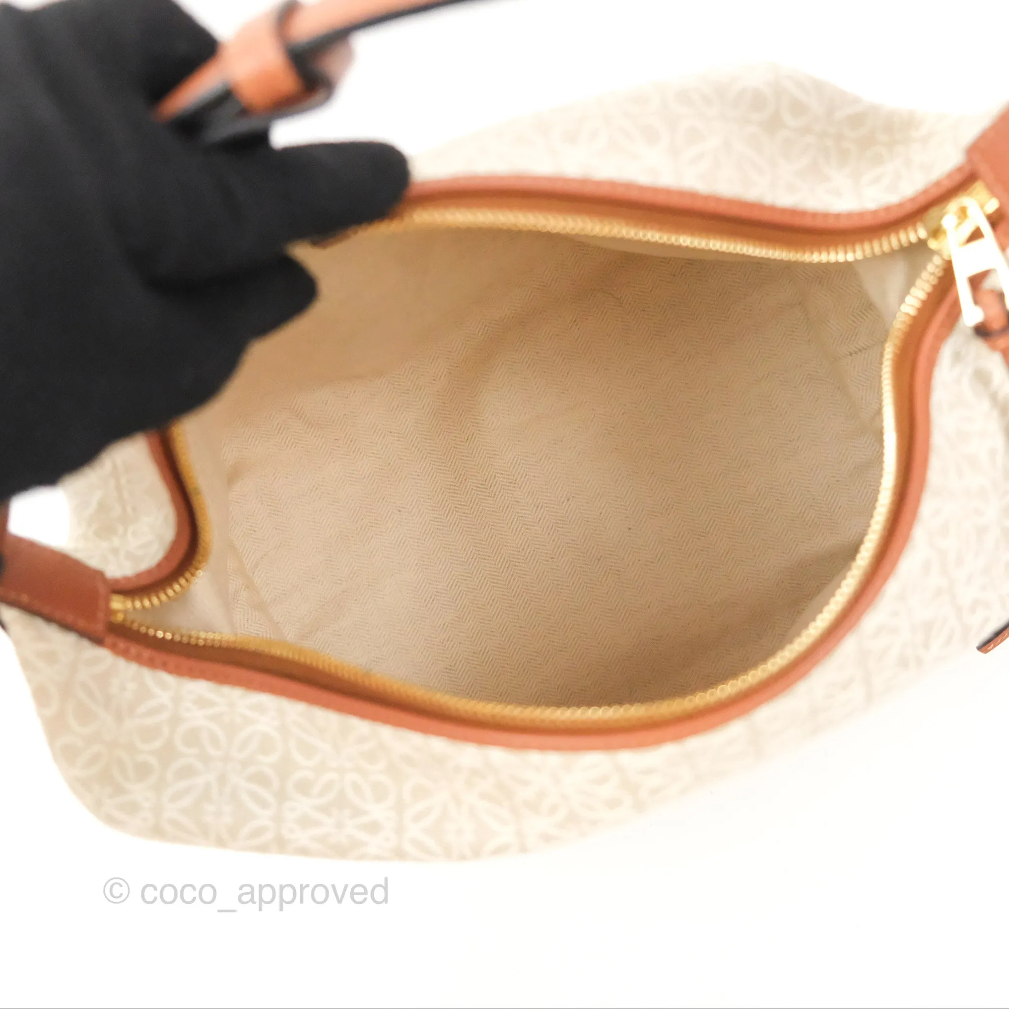 Loewe Cubi Anagram Jacquard Top Handle Bag
