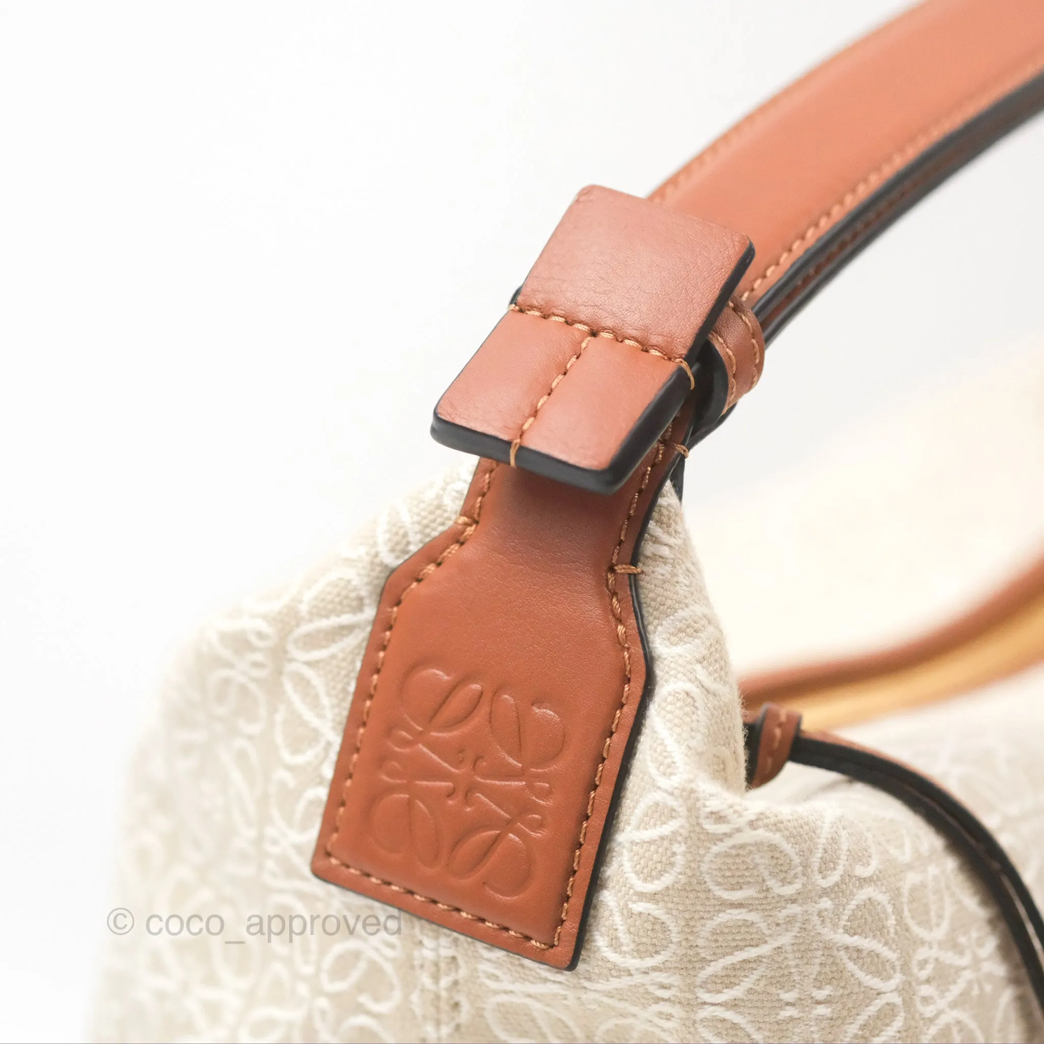 Loewe Cubi Anagram Jacquard Top Handle Bag